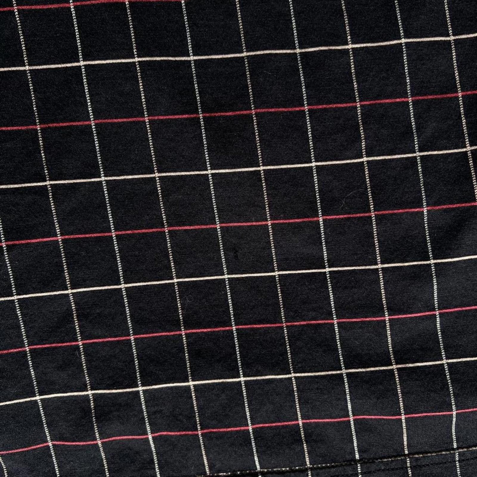 Jos. A. Bank Vintage 90s Black Plaid Pattern Polo Shirt Size US L / EU 52-54 / 3 - 5 Thumbnail