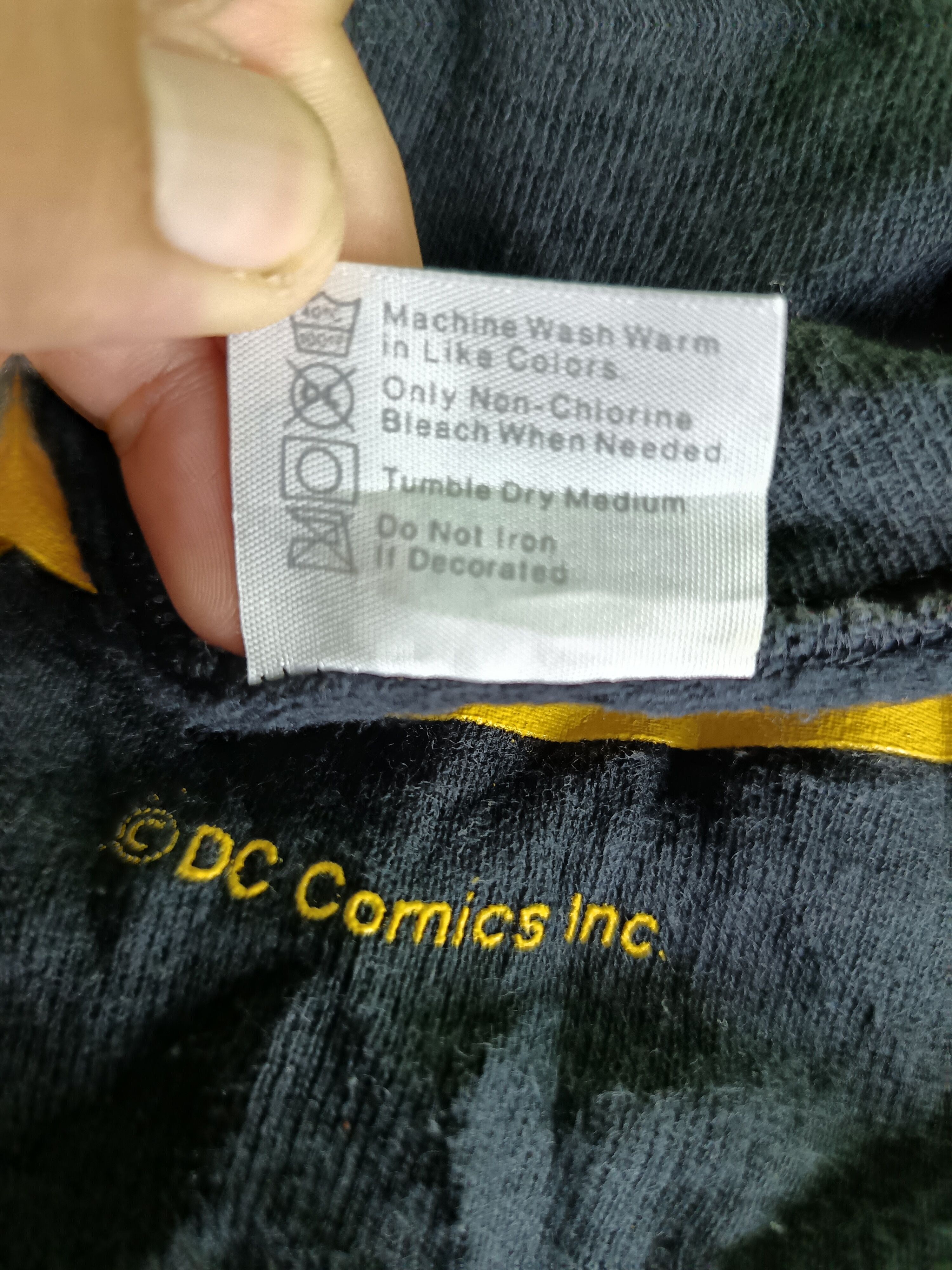 DC Comics Vintage 80's Batman Logo Sweatshirt Rare Size US M / EU 48-50 / 2 - 8 Thumbnail