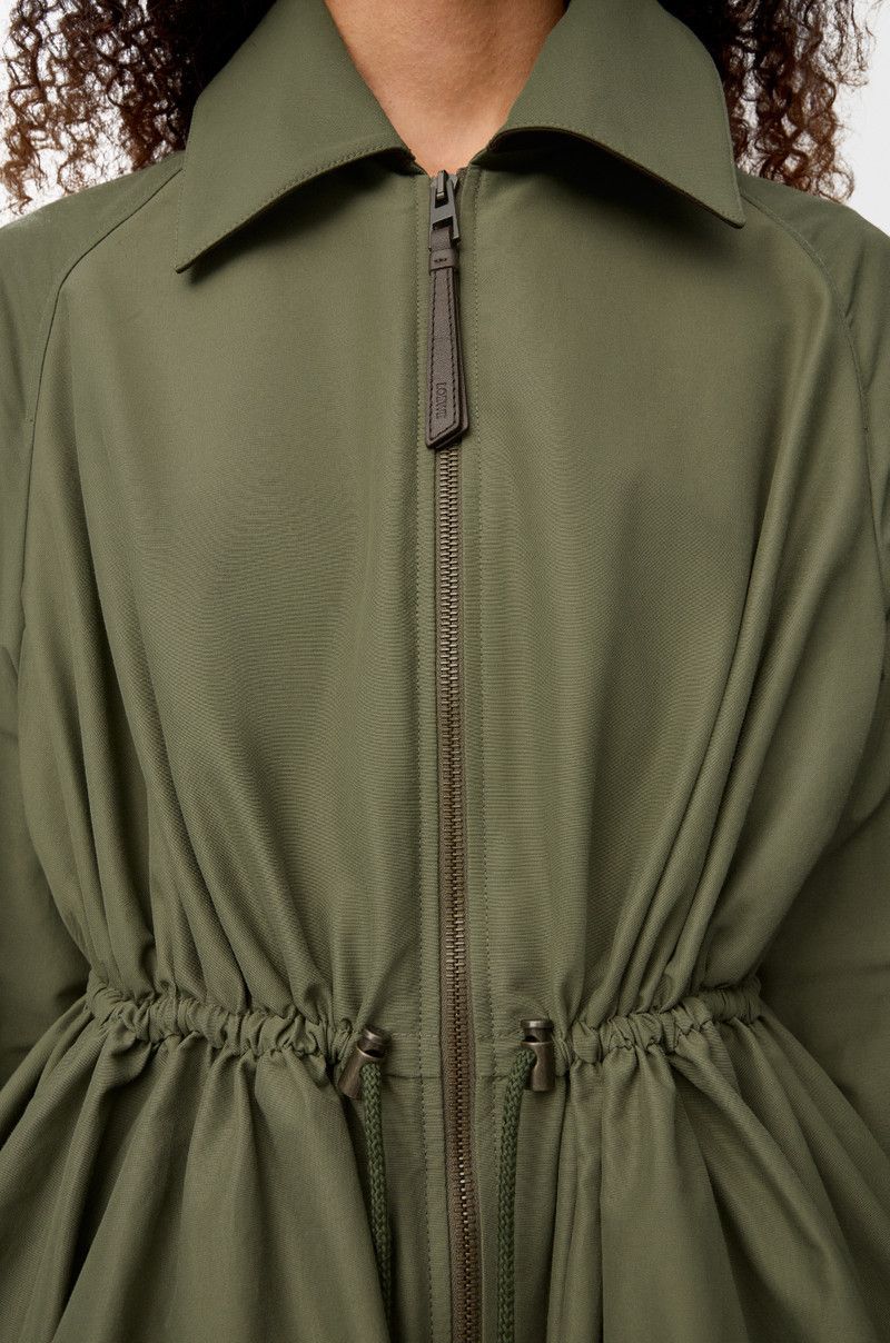 Loewe o1in1g0426 Jacket in Khaki Green Size XL / US 12-14 / IT 48-50 - 5 Thumbnail