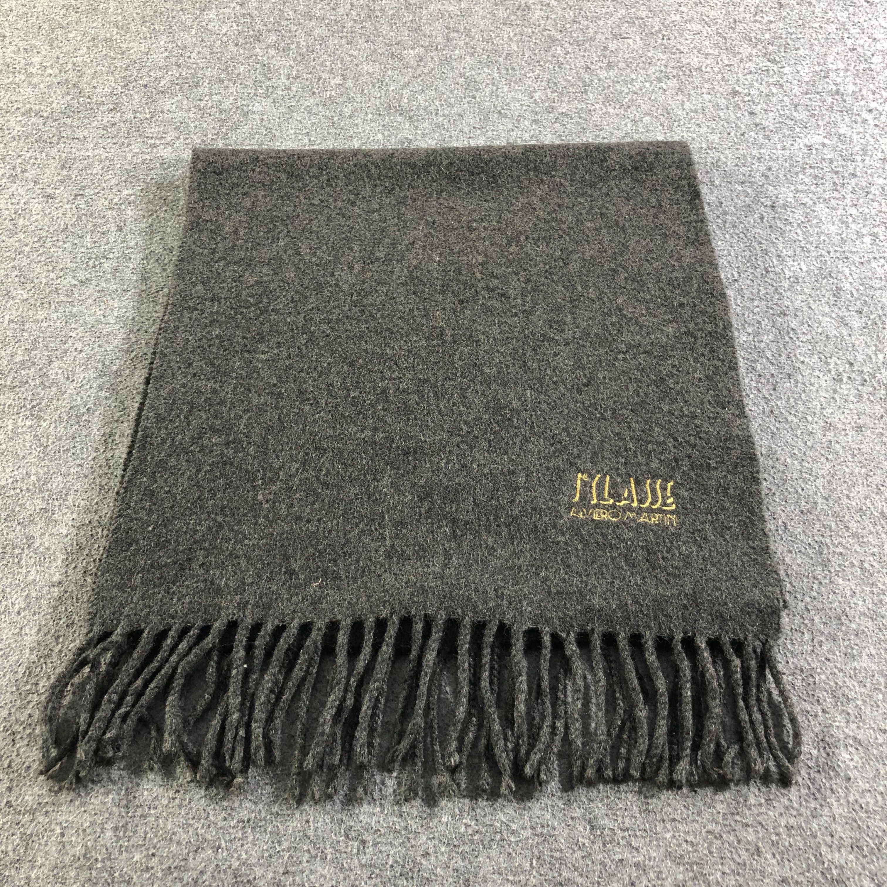 Alviero Martini Alviero Martini Plain Wool Scarf Muffler Neckwear V2057 Size ONE SIZE - 2 Thumbnail