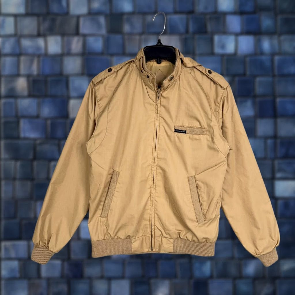 Vintage Generation One Jacket Mens S Beige Bomber Full Zip Casual Size US S / EU 44-46 / 1 - 1 Thumbnail