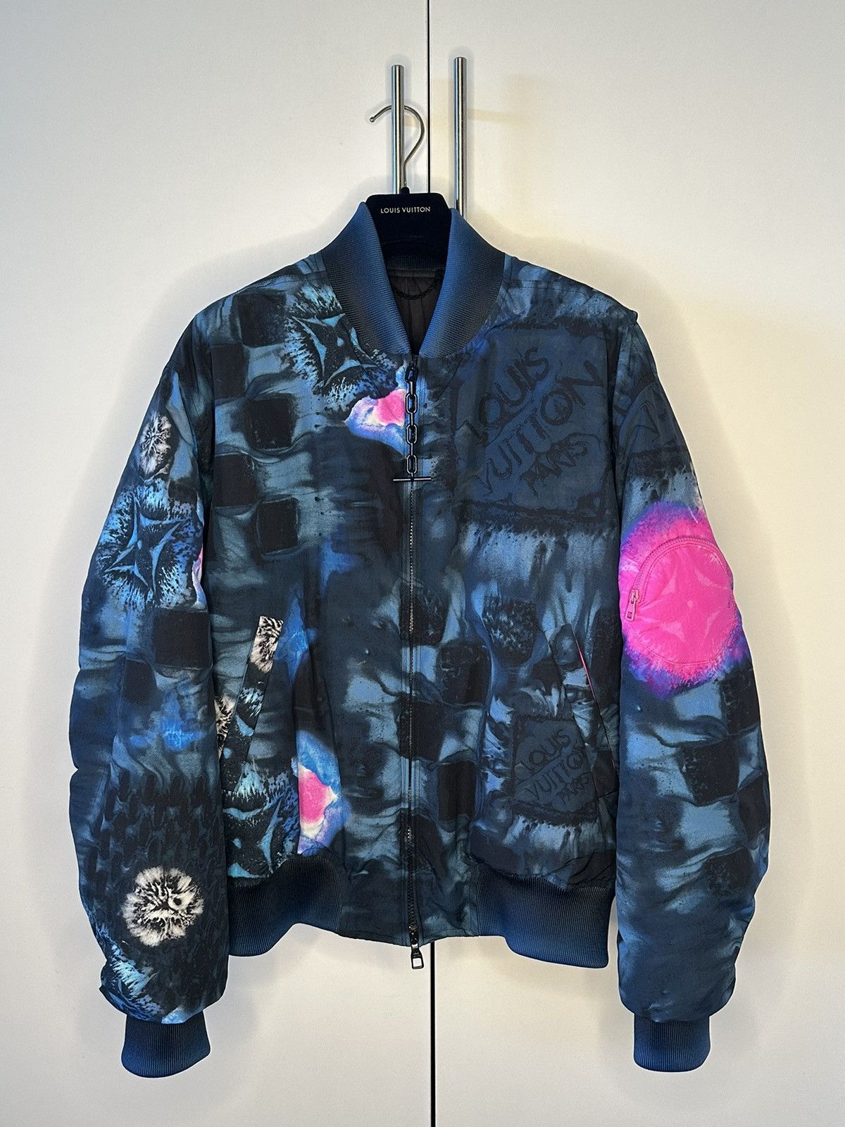 Louis Vuitton Salt Print Bomber Jacket Size US M / EU 48-50 / 2 - 1 Thumbnail