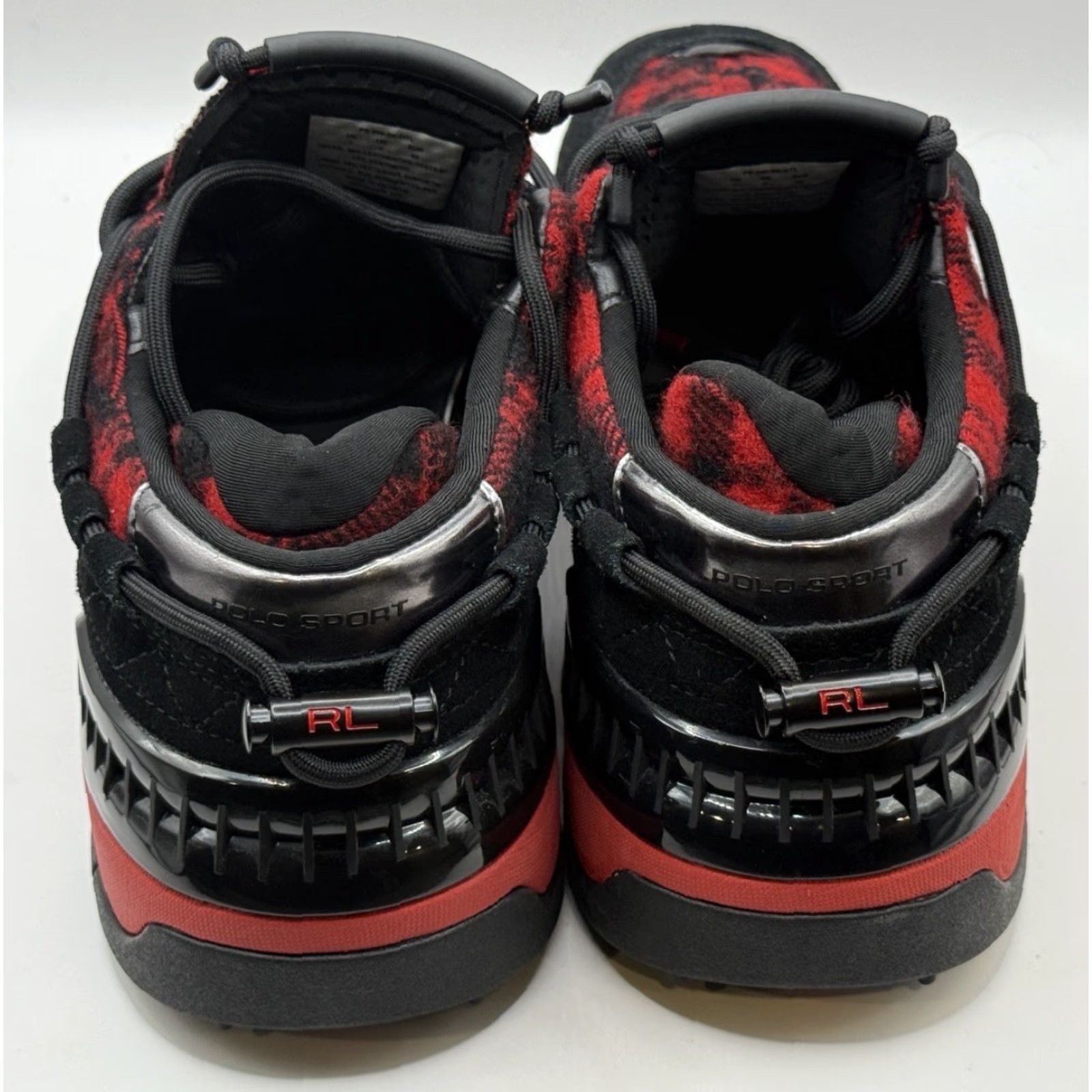 Polo Ralph Lauren Polo Ralph Lauren PS200 Black Red Limited Plaid Twill Edition Sneaker Men's Size 7 Walking Casual Athletic Size US S / EU 44-46 / 1 - 5 Thumbnail