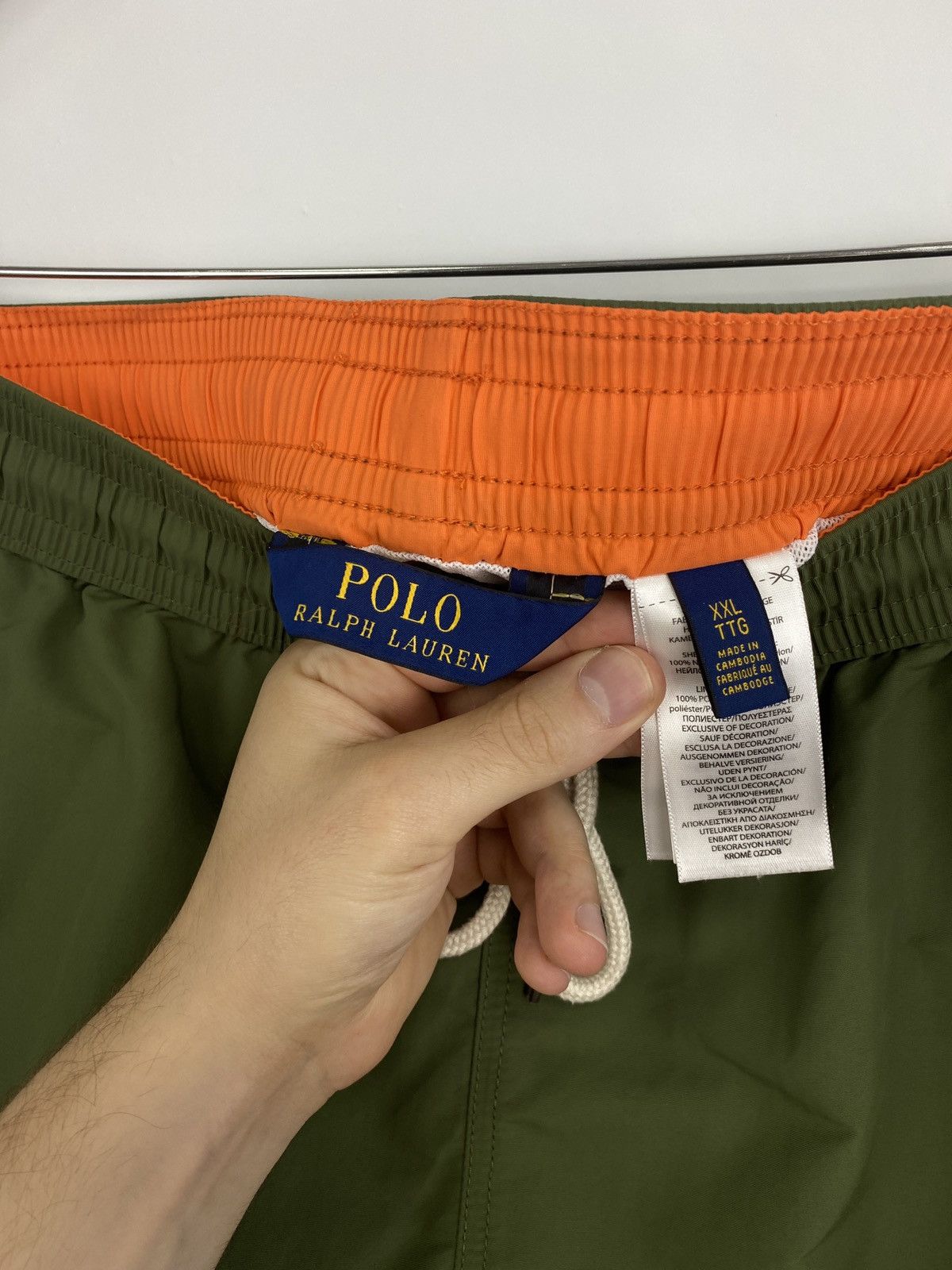 Polo Ralph Lauren Vintage Y2K Polo Ralph Lauren Nylon Shorts Casual Streetwear Size US 35 - 5 Thumbnail