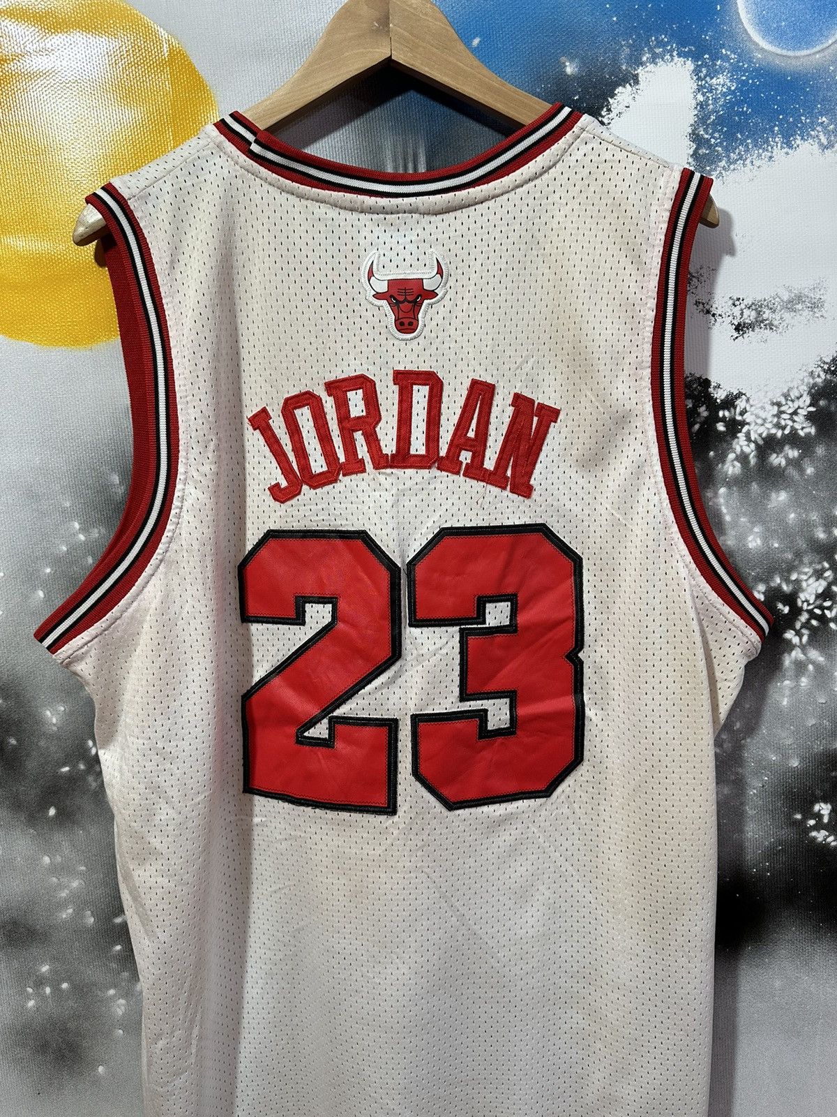 NBA × Nike × Vintage Vintage Chicago Bulls Jordan #23 Jersey Nike Team Size US XL / EU 56 / 4 - 12 Thumbnail