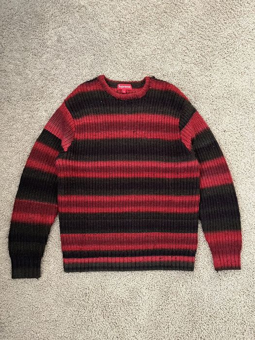 Supreme Ombré stripe sweater | Grailed