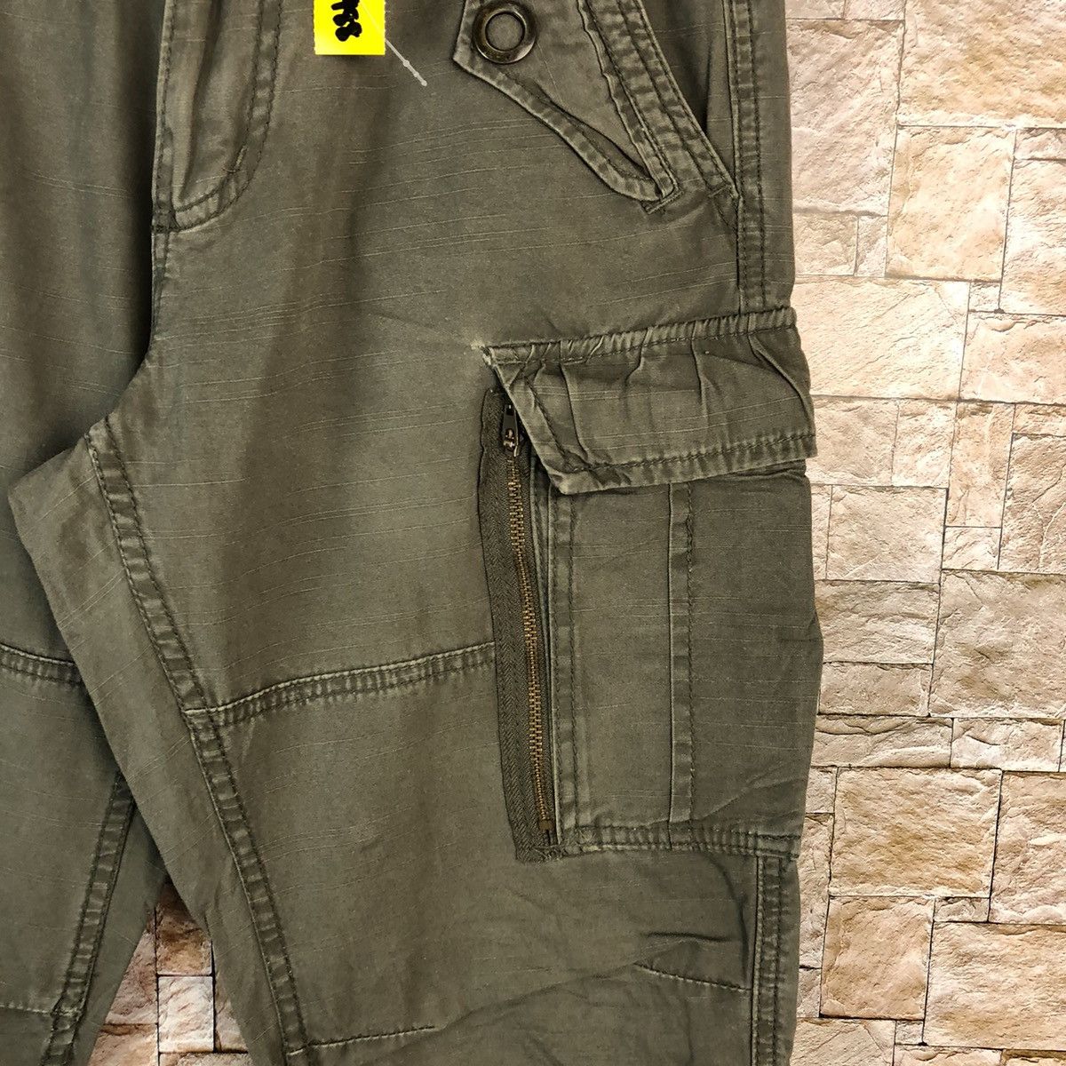 Japanese Brand Baldia Green Cargo Multipocket Pants #A988 Size US 30 / EU 46 - 10 Thumbnail