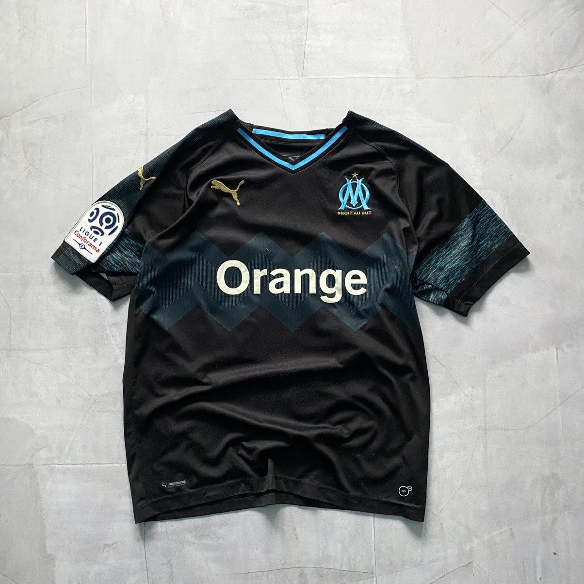 Puma # 22 Yves Olympique Marseille Puma 2017/2018 Jersey Size US L / EU 52-54 / 3 - 1 Thumbnail