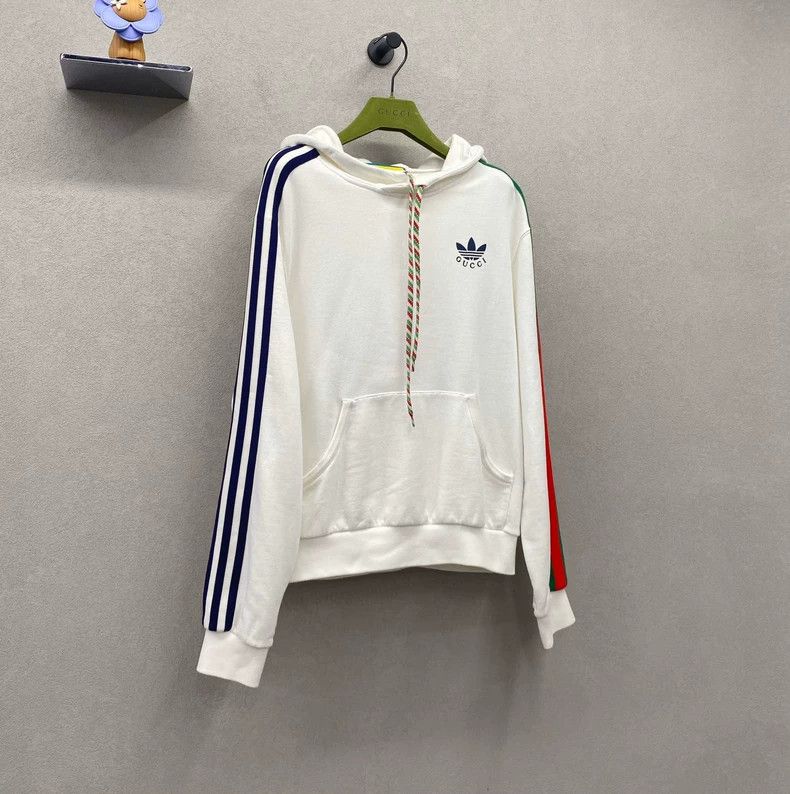 Gucci Gucci White line hooded sweatshirt 2502-Nextarrow Size US XS / EU 42 / 0 - 3 Thumbnail