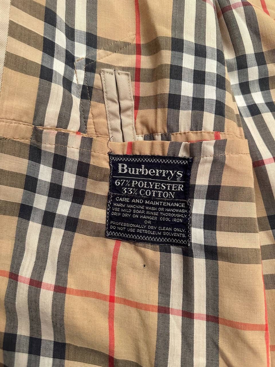 Burberry × Vintage Burberry Jacket Trench Vintage 90s Size US S / EU 44-46 / 1 - 9 Thumbnail