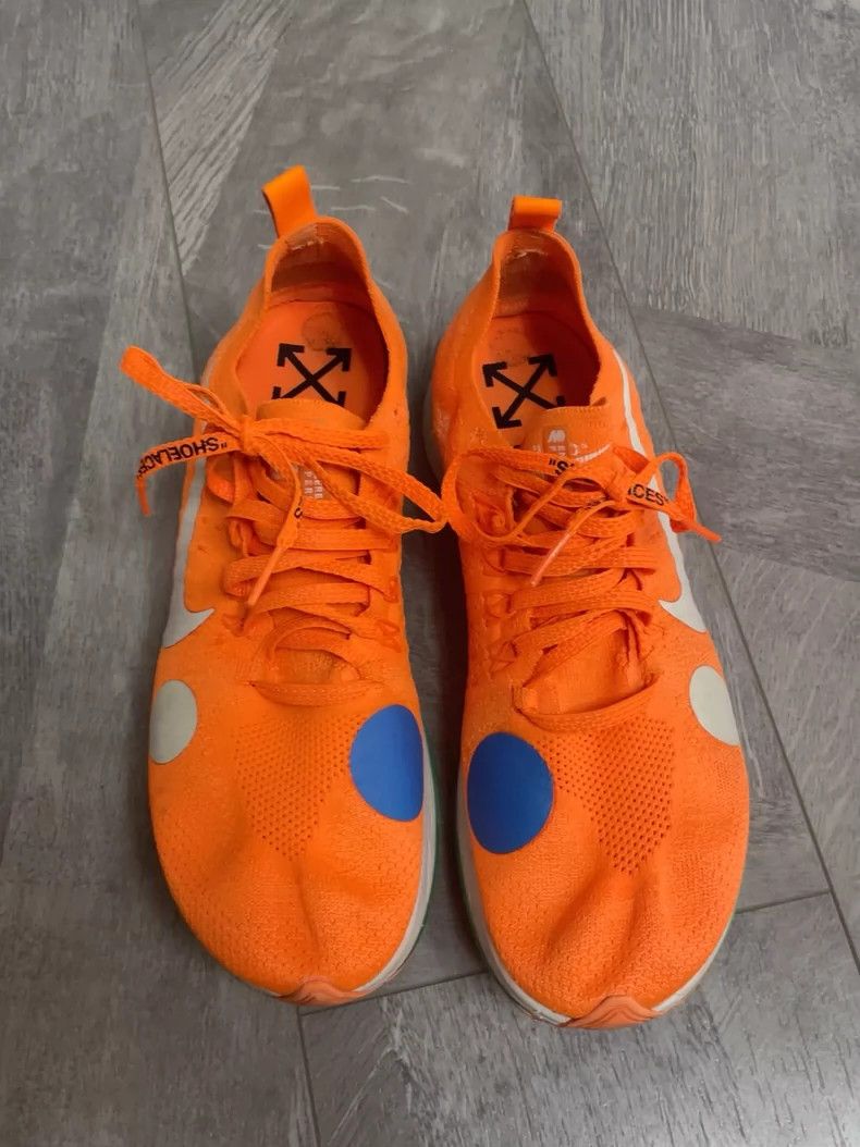 Nike Nike Off-White Zoom Fly Running Shoes Size US 9.5 / EU 42-43 - 1 Thumbnail