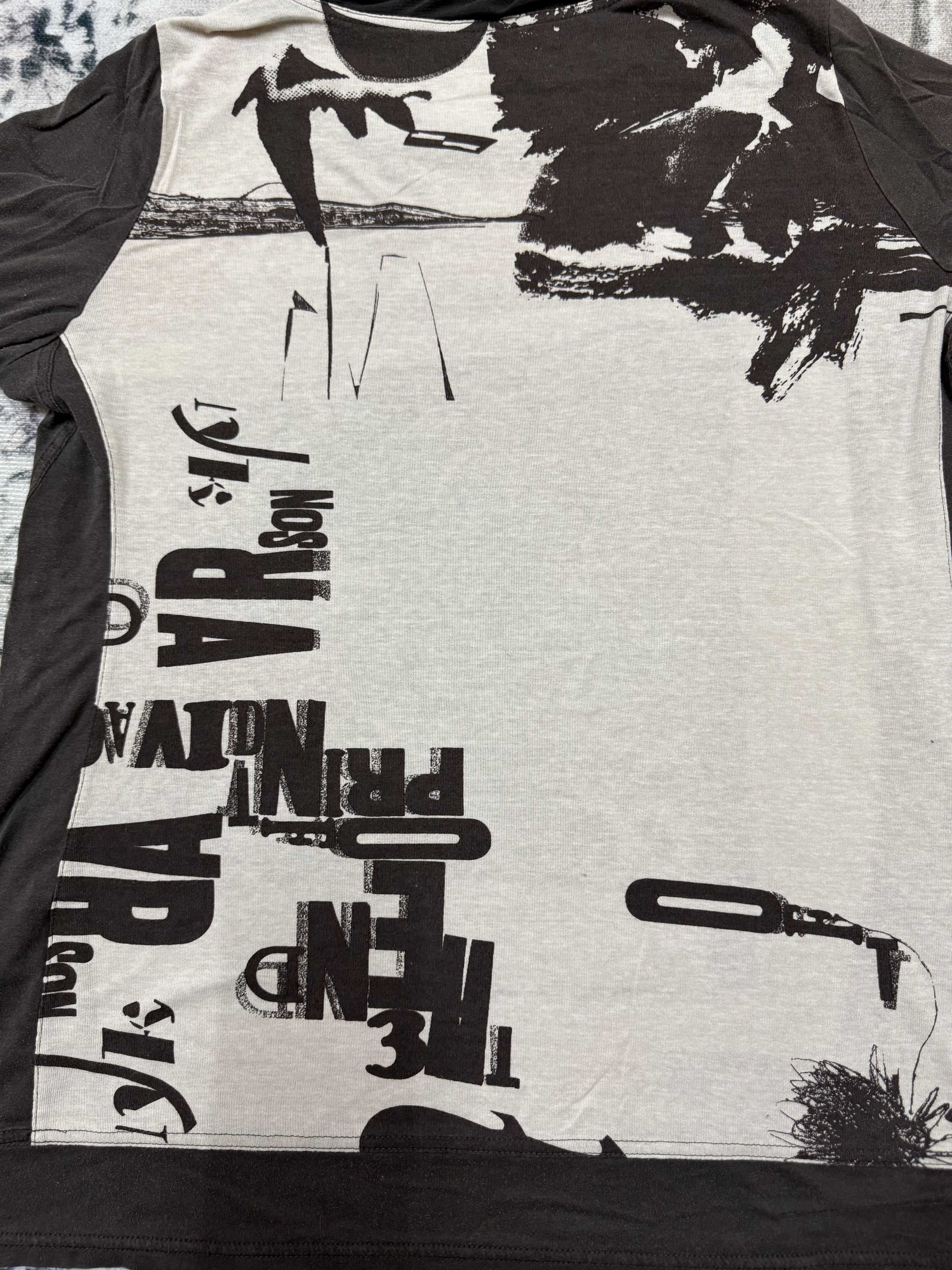 Japanese Brand × Vintage Halfmile all overpint tshirt Size S / US 4 / IT 40 - 9 Thumbnail