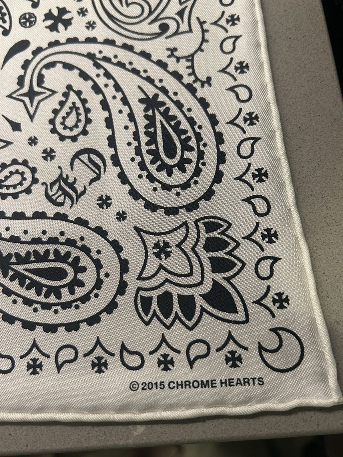 Chrome Hearts NEW 2026 Chrome hearts silk bandanna Size ONE SIZE - 2 Thumbnail
