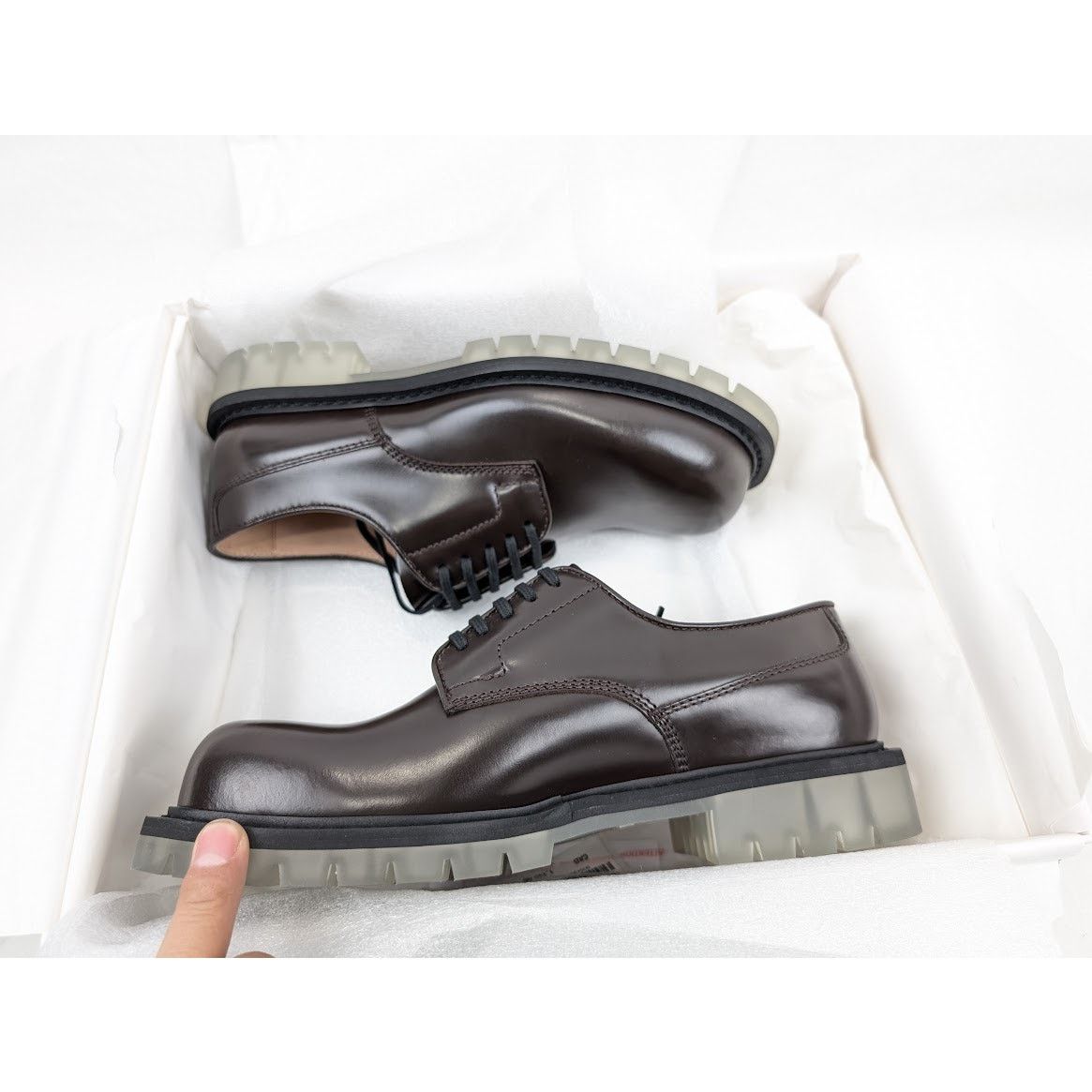 Bottega Veneta o1rshd1 Brushed Calfskin Scarpa Pelle Boots in Espresso Size US 7.5 / EU 40-41 - 21 Thumbnail