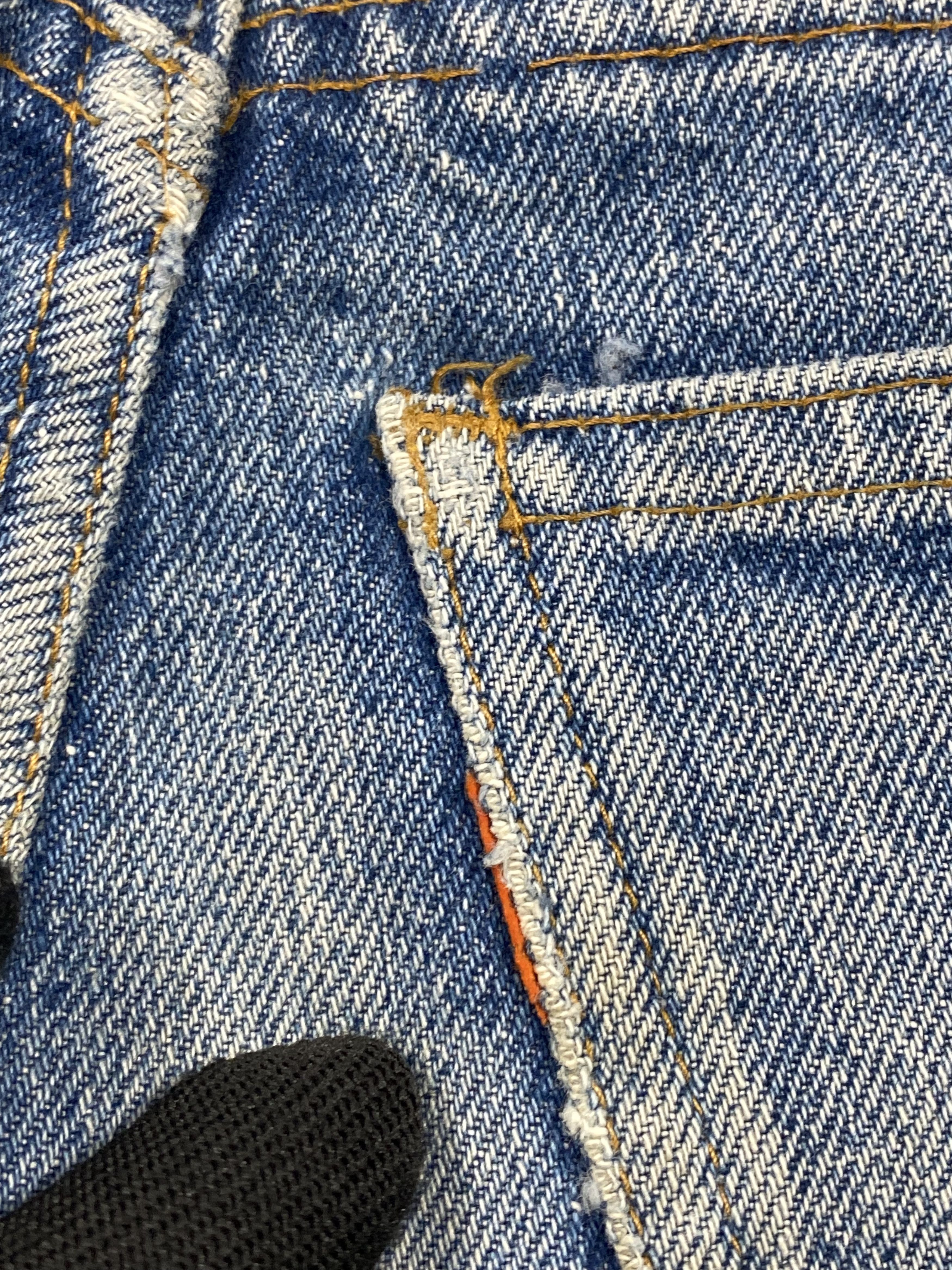 RARE🔥Levis 646 Bell Bottom Flare Orange Tab #12 Talon 42