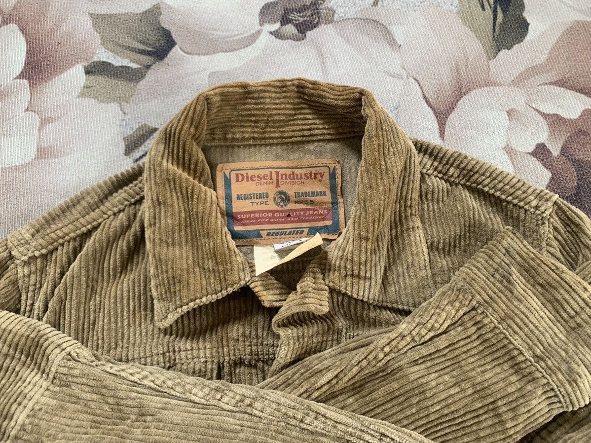 Diesel Diesel Industry Corduroy Crop Style Jacket Made in Italy Size US S / EU 44-46 / 1 - 9 Thumbnail