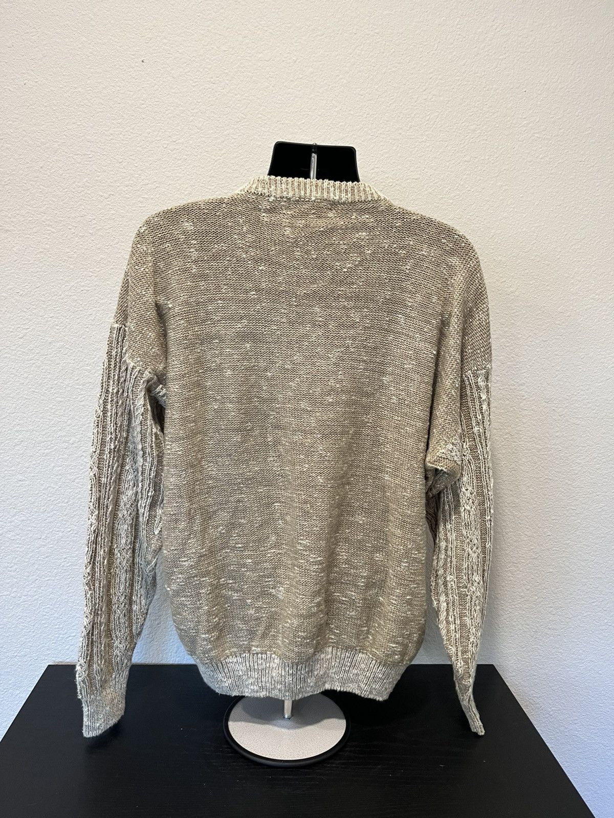 Vintage Vintage 90s Bachrach cable knit sweater Size US M / EU 48-50 / 2 - 2 Thumbnail