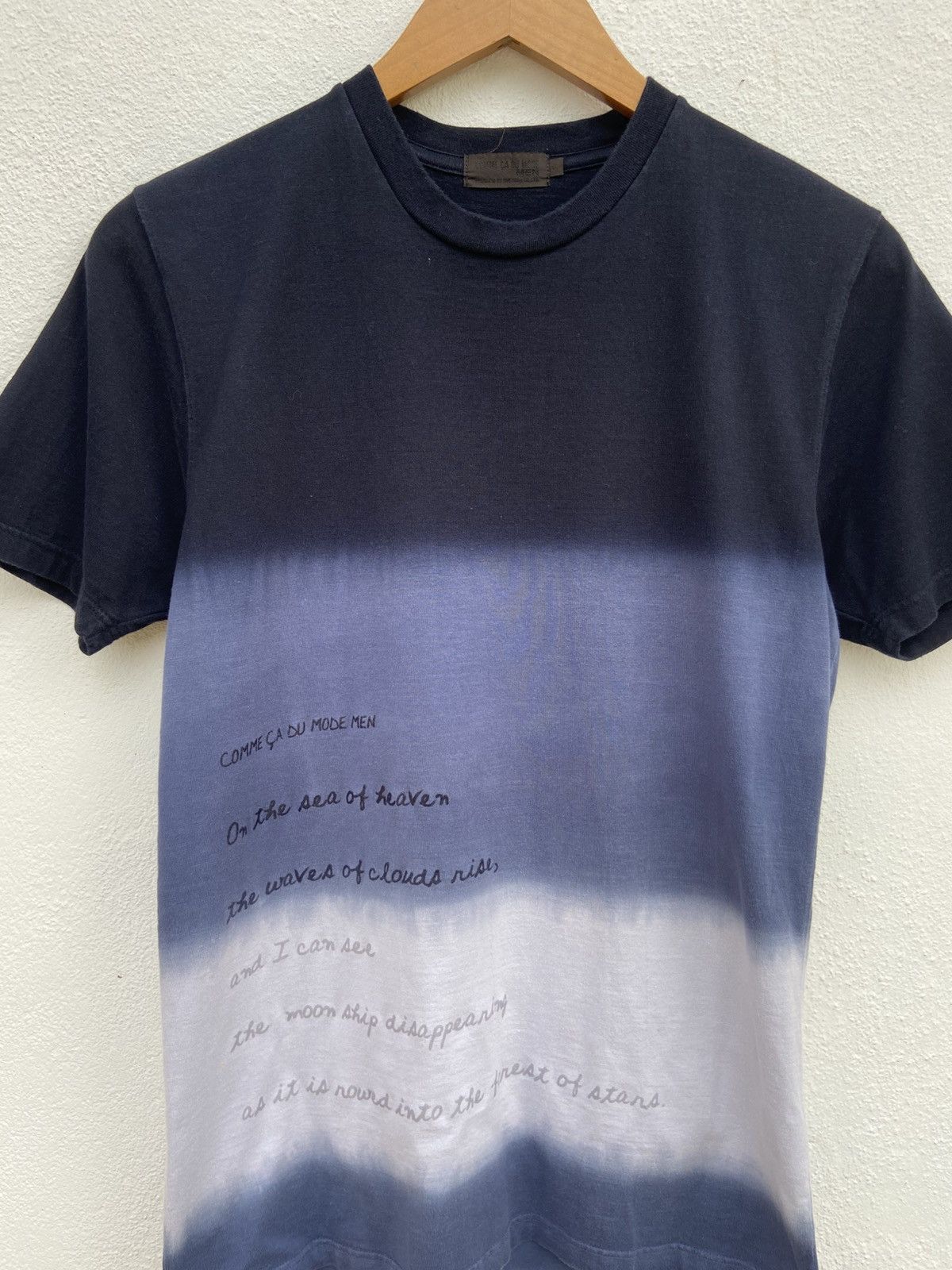 Comme Ca Ism Comme Ca Due Mode t shirt poem tees Size US S / EU 44-46 / 1 - 2 Thumbnail