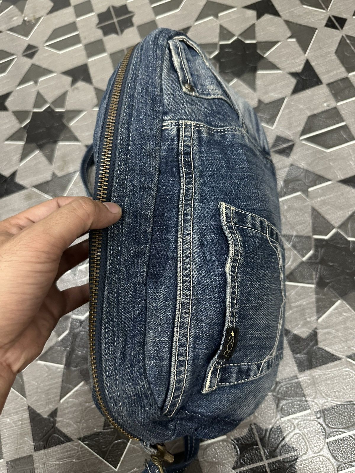 Japanese Brand Rodeo Crown Japanese Brand Reconstruct Sling Bag Size ONE SIZE - 9 Thumbnail