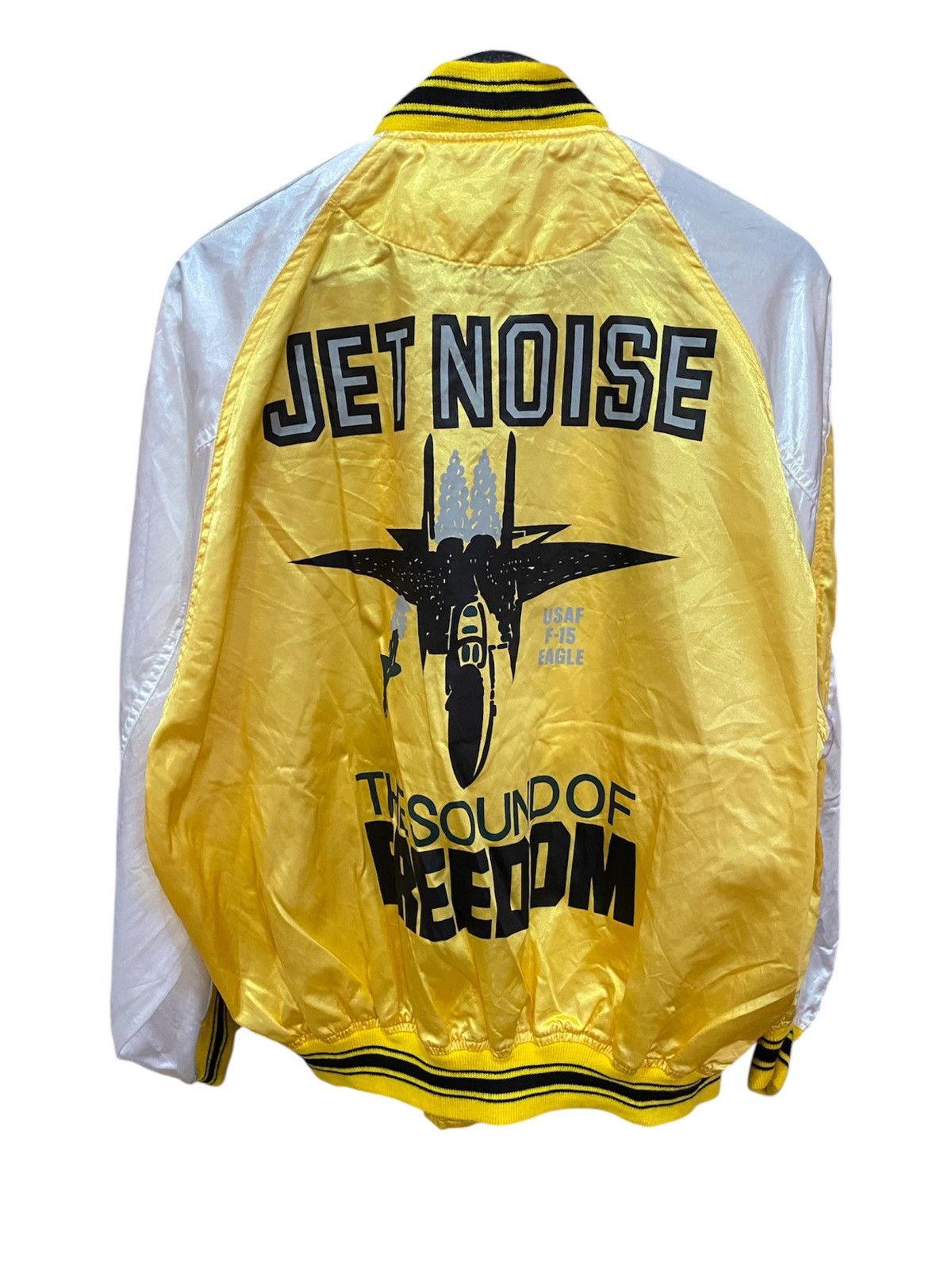 Other Vintage 1980s D.E. Spotlight USAF F-15 Eagle Bomber Jacket Size US L / EU 52-54 / 3 - 1 Thumbnail