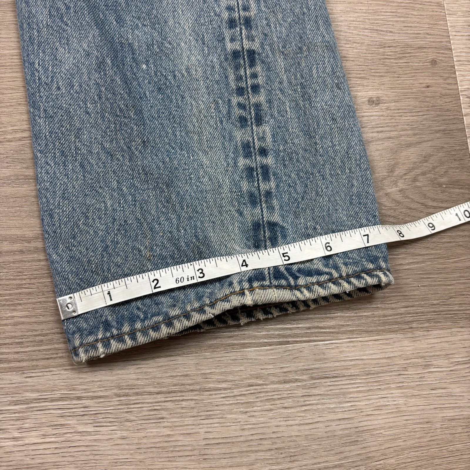 Levi's × Vintage VTG 80s Levi's 501 Redline Selvedge Denim Leg Jeans 30x30 Size US 30 / EU 46 - 11 Thumbnail