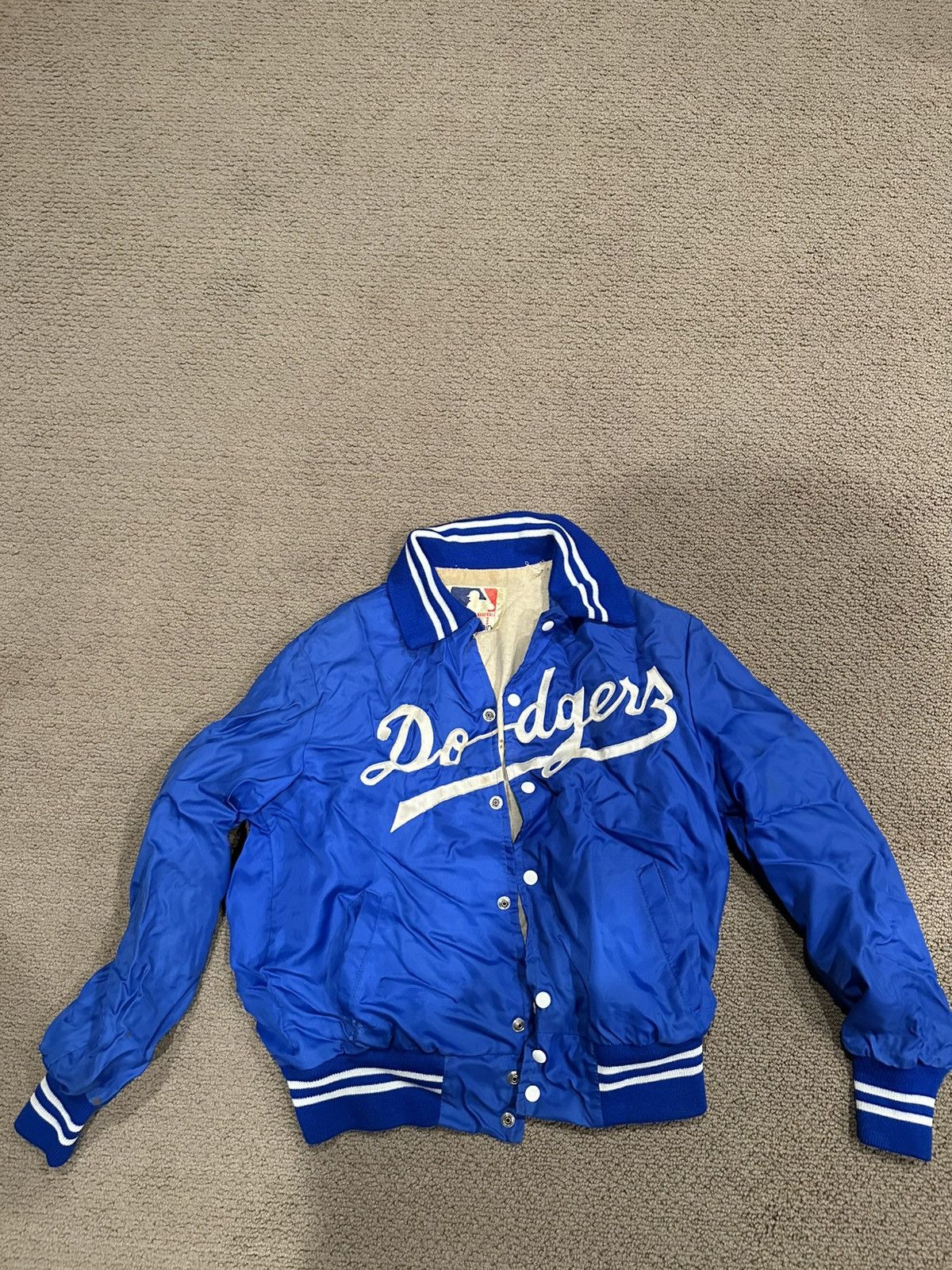 Vintage Vintage LA Dodgers Bomber Size L / US 10 / IT 46 - 1 Thumbnail