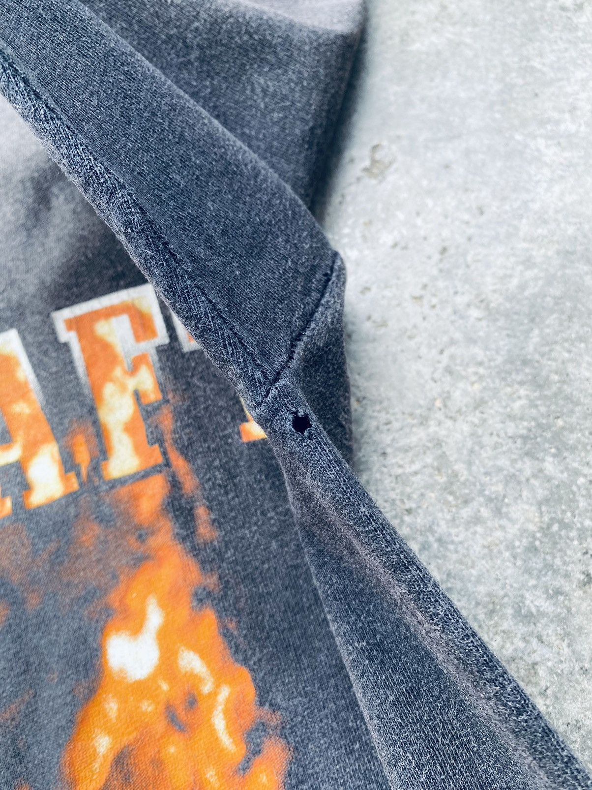 Vintage Vintage 90s Backdraft Movie Sun Faded Tees Size US S / EU 44-46 / 1 - 14 Thumbnail