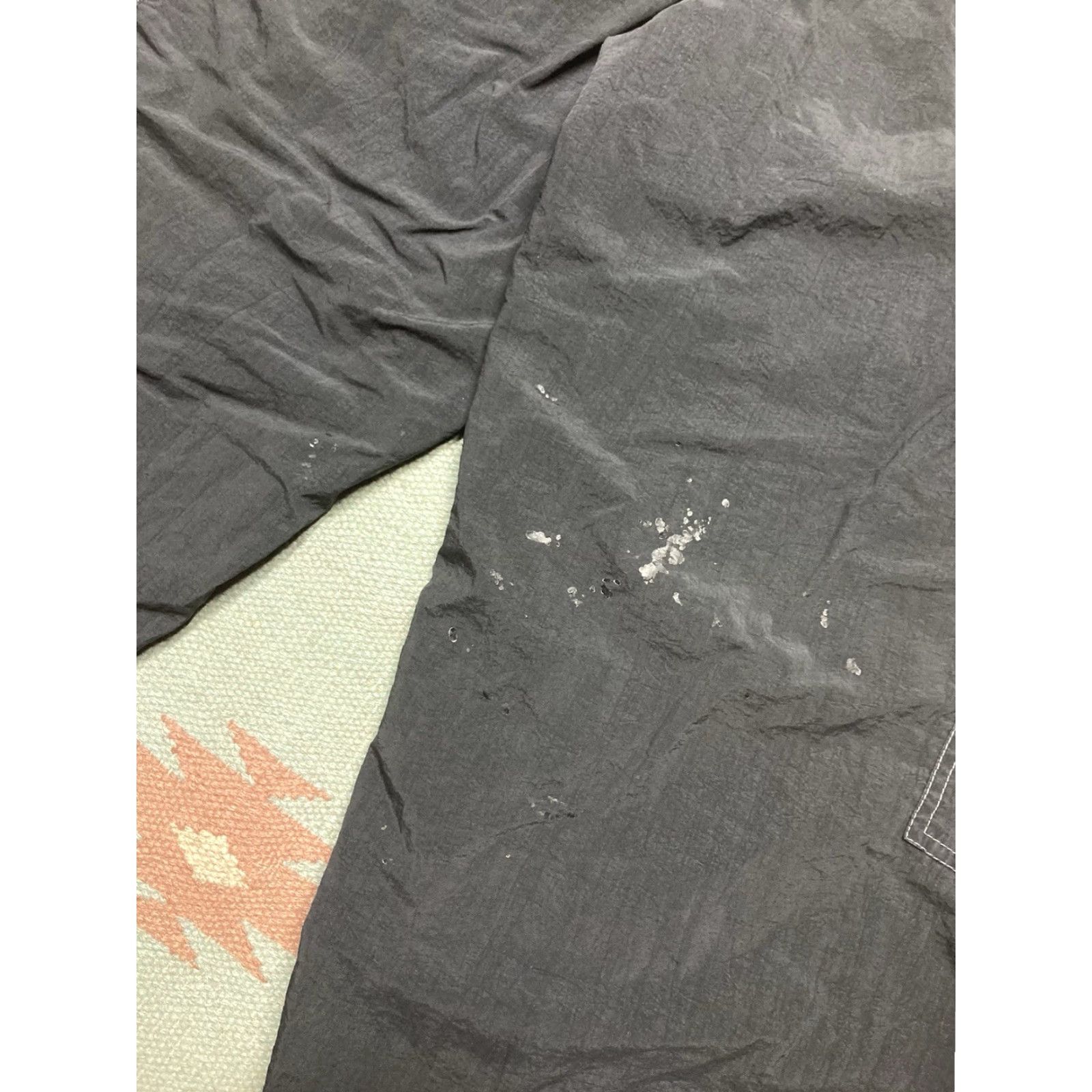 Vintage VINTAGE Mudd Jeans Baggy Cargo Nylon Lightweight Windbreaker Rave Black Goth 34x28 Mens Jeans Baggy Cargo Nylon Lightweight Windbreaker 34x28 Size US 34 / EU 50 - 2 Thumbnail