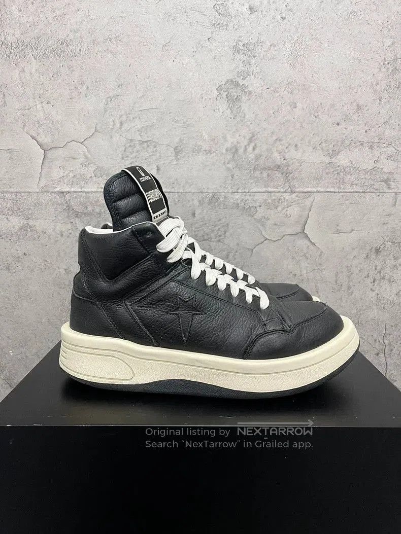 Rick Owens Rick Owens Converse Collaboration High. Size US 12 / EU 45 - 2 Thumbnail