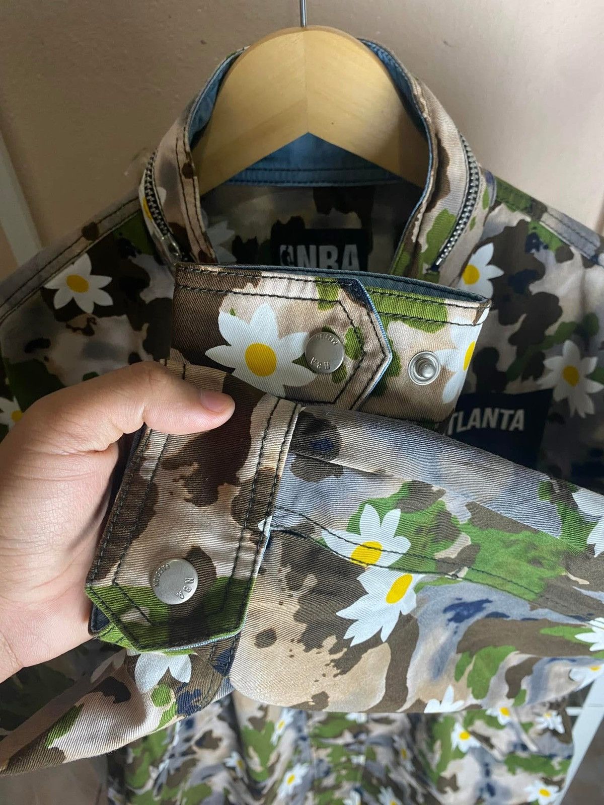 NBA NBA Women Floral Outdoor Parka Jacket Size S / US 4 / IT 40 - 6 Thumbnail