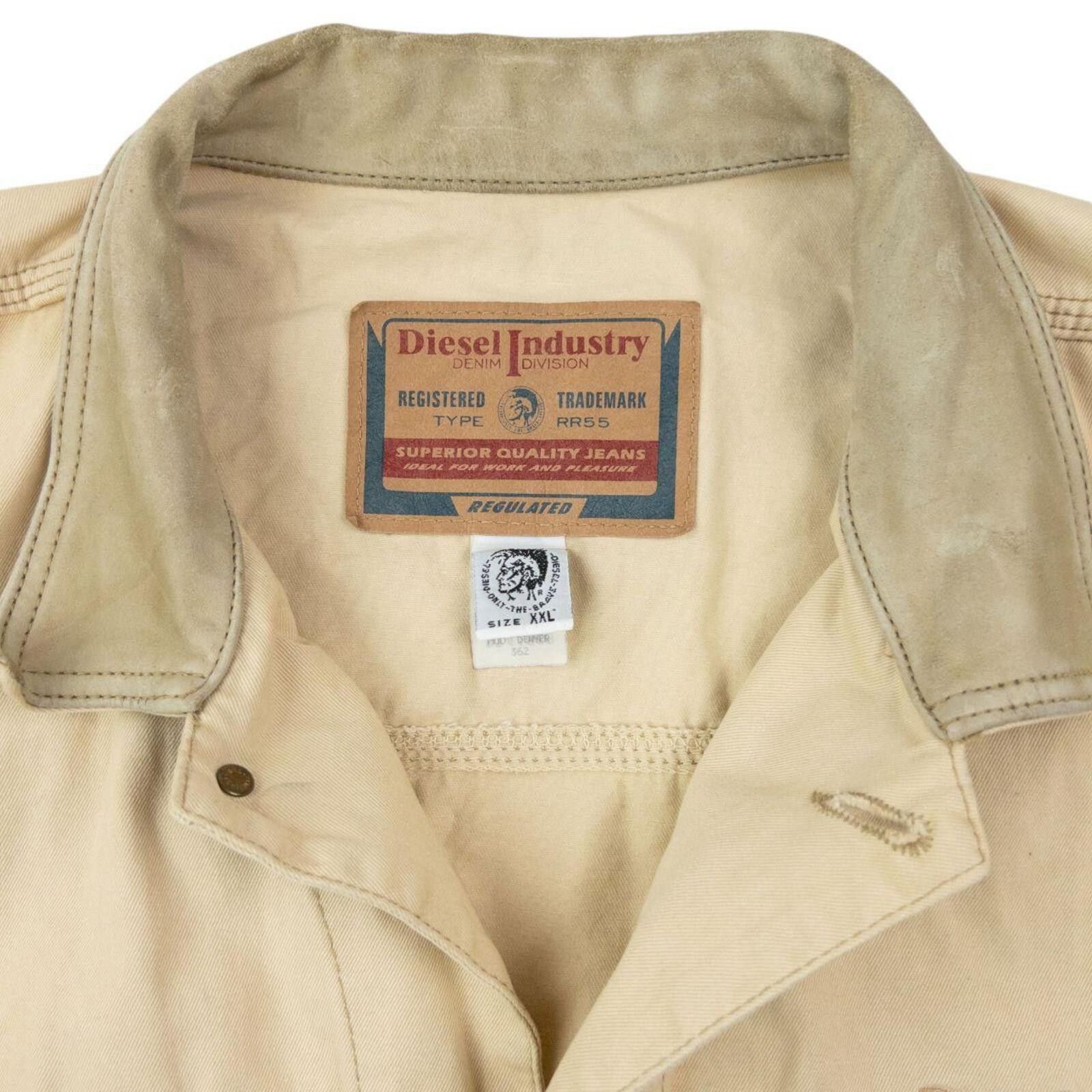 Diesel Vintage 2000s Diesel Industry Button Up Jacket Size XXL Size US XXL / EU 58 / 5 - 3 Thumbnail
