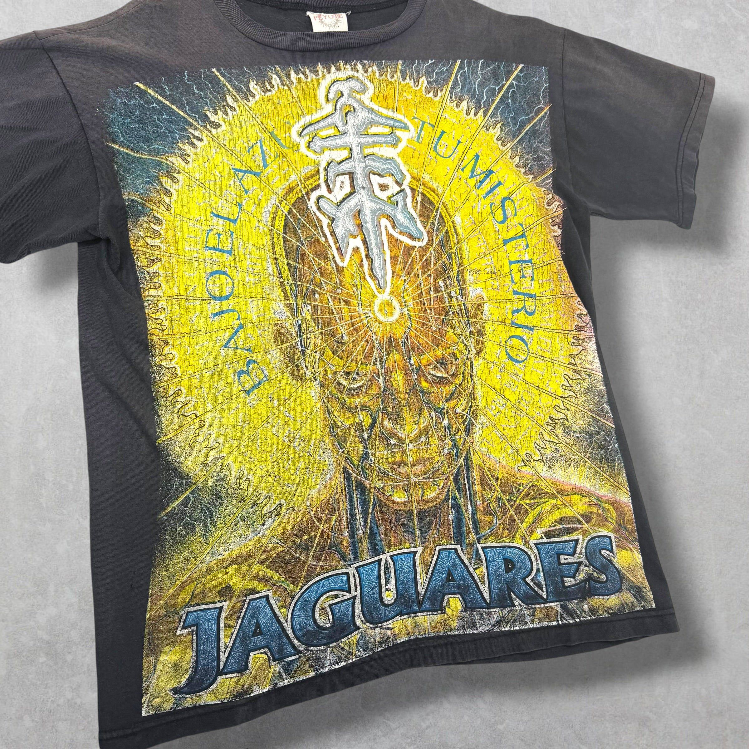 Vintage Vintage 90's Peyote Jaguares Eye Tee XL Size US XL / EU 56 / 4 - 3 Thumbnail