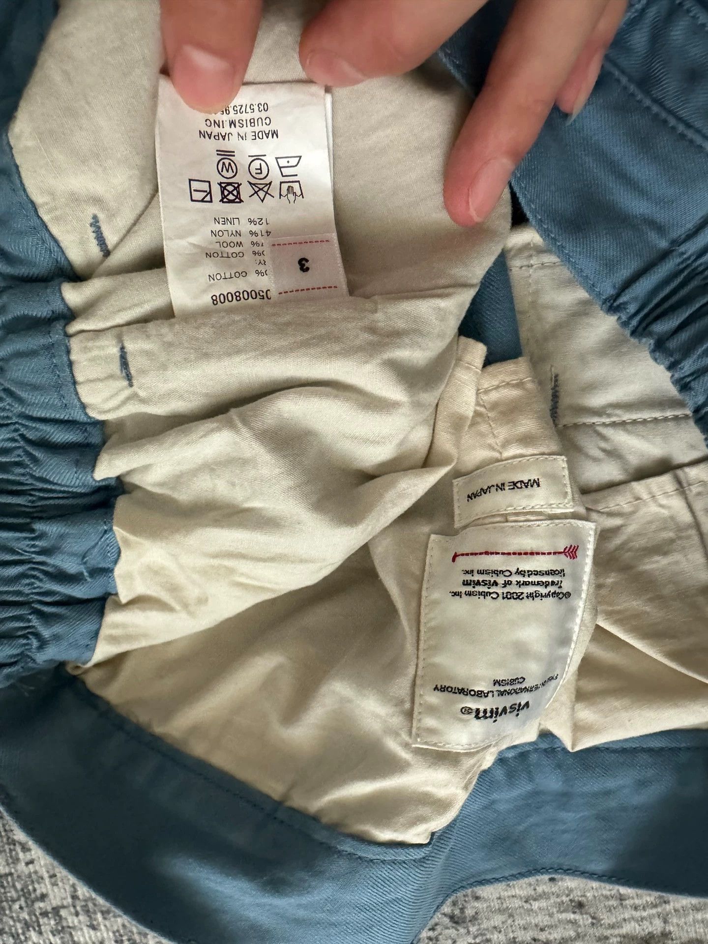 Visvim VISVIM 24SS CARROL Racing Chino Pants Blue 3 Size US 34 / EU 50 - 2 Thumbnail