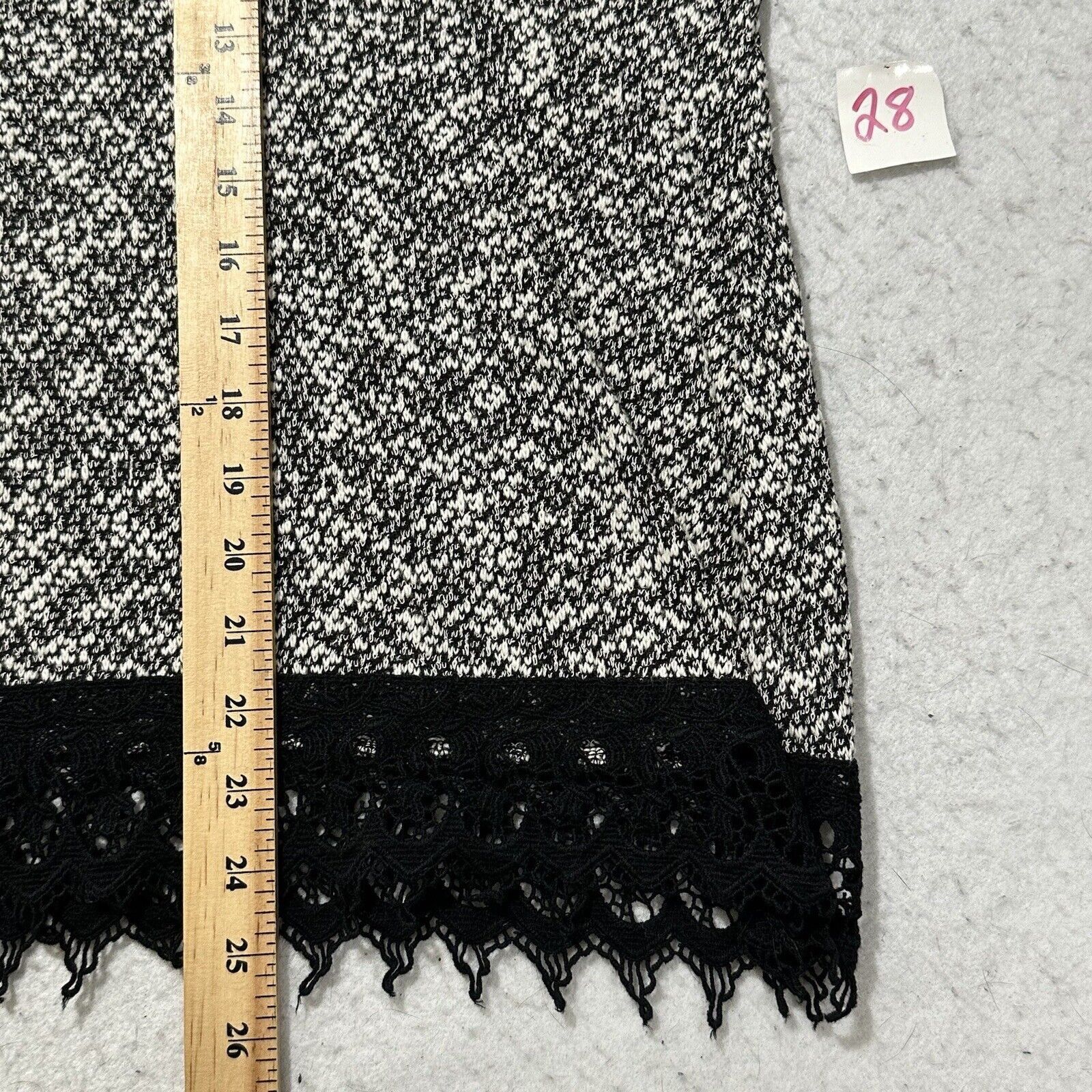 Other CATO 18/20W Lightweight Crewneck Sweater Lace Trim Pullover Size XXL / US 16-18 / IT 52-54 - 9 Thumbnail