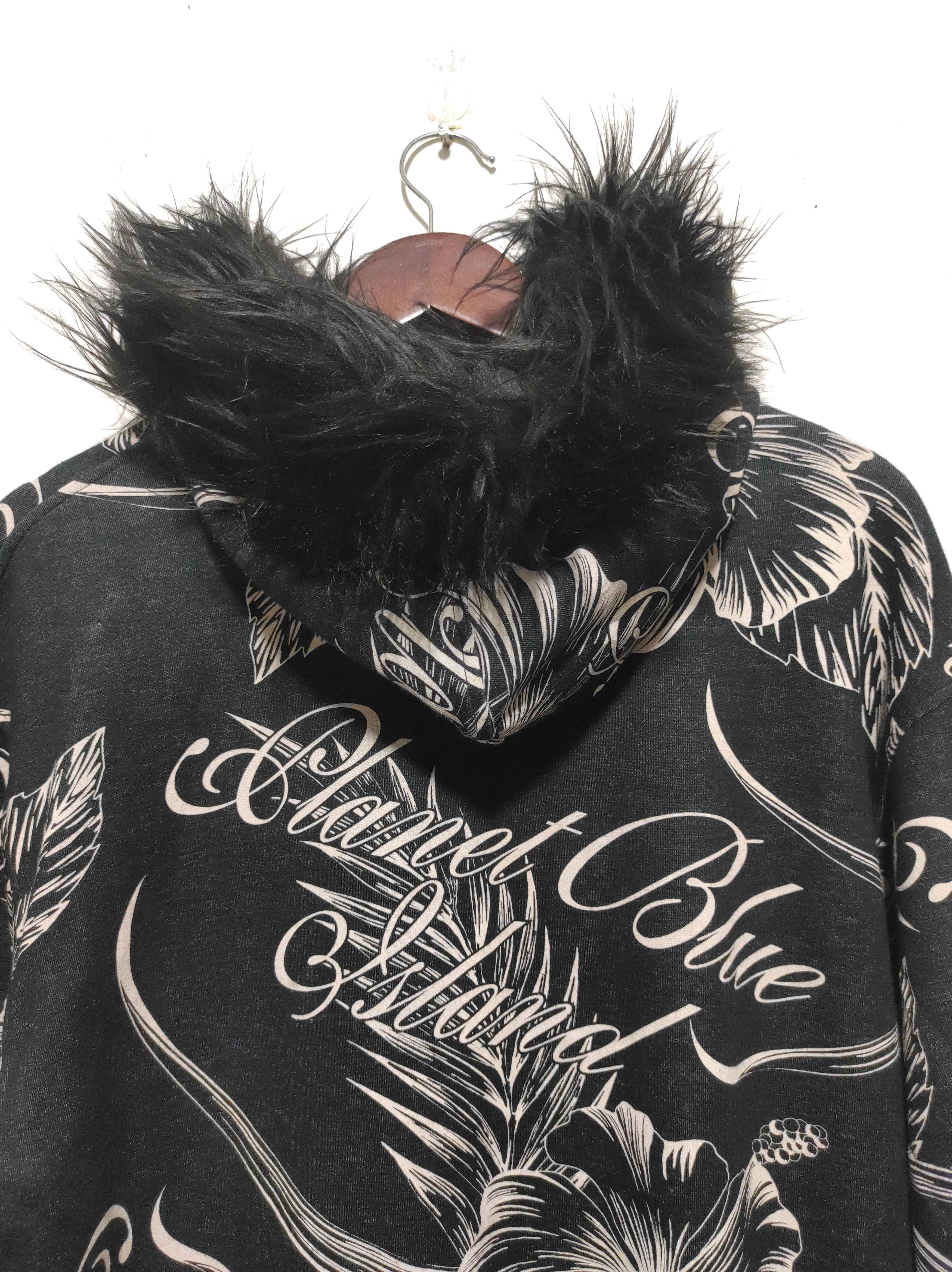 Hysteric Glamour Planet blue island Zip Fur Hoodie i6w9 Lgb Style Size US L / EU 52-54 / 3 - 13 Thumbnail
