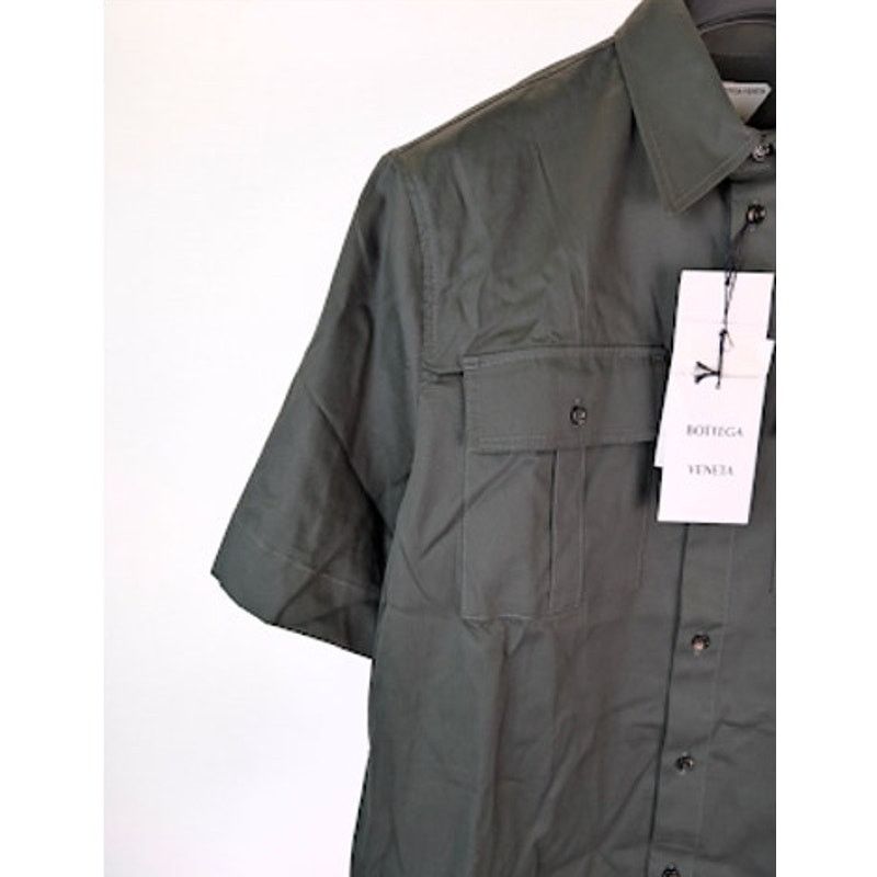 Bottega Veneta o1rshd1 Soft Organic Cotton T-shirt in Camping Size US M / EU 48-50 / 2 - 5 Thumbnail