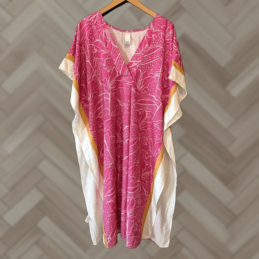 Nordstrom Nordstrom Pink Ombre Kimono Beach Cover Up One Size Women Size ONE SIZE - 1 Thumbnail