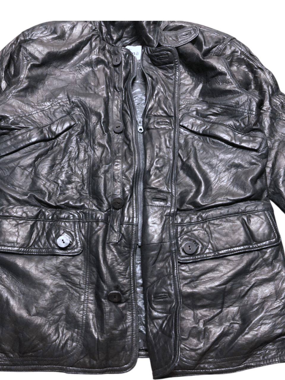 Genuine Leather × Renoma GRAIL💥Renoma Sheep Leather Jacket Sunfaded Leather Size US M / EU 48-50 / 2 - 6 Thumbnail