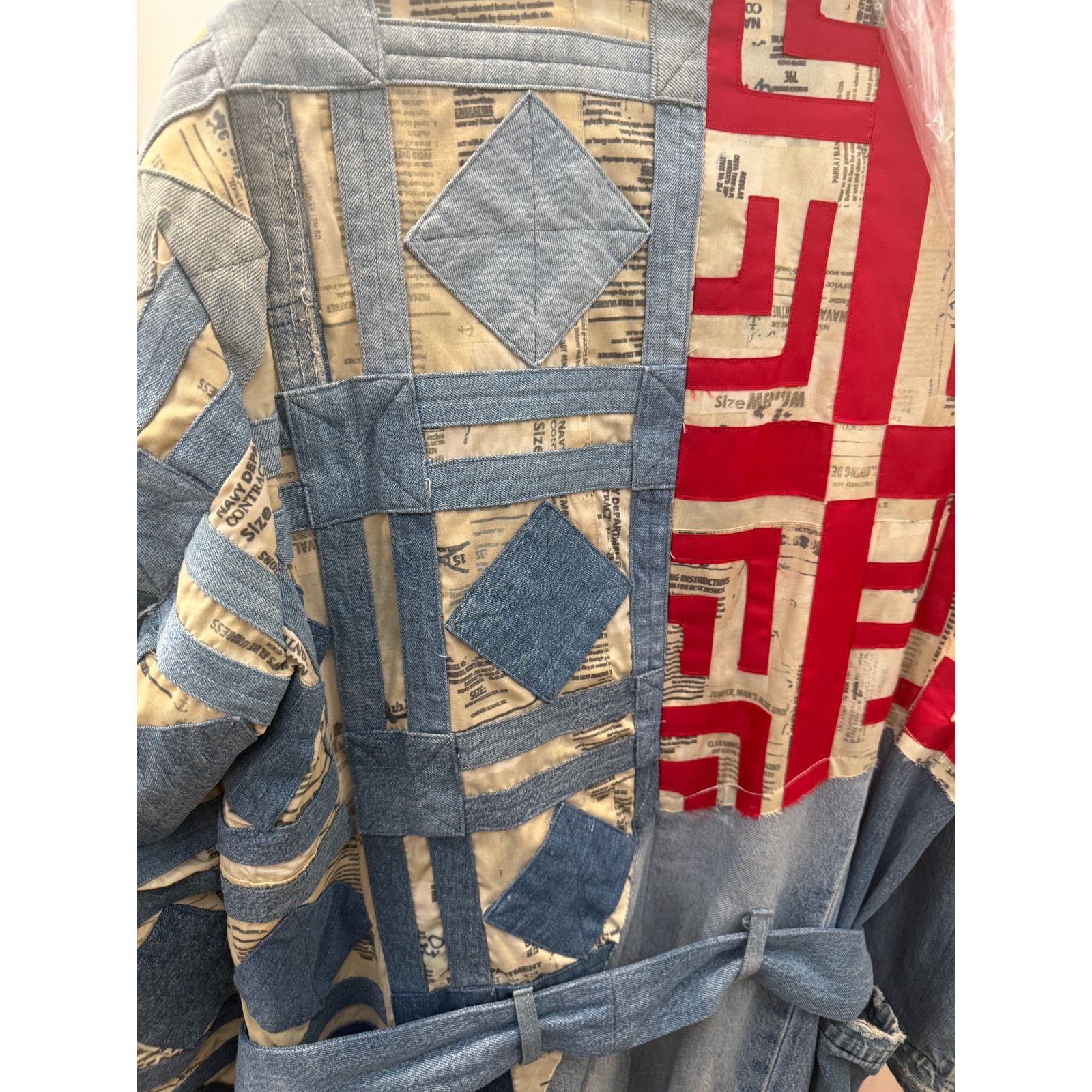 Greg Lauren Greg Lauren Quilted Long Kimono Robe Size US L / EU 52-54 / 3 - 3 Thumbnail