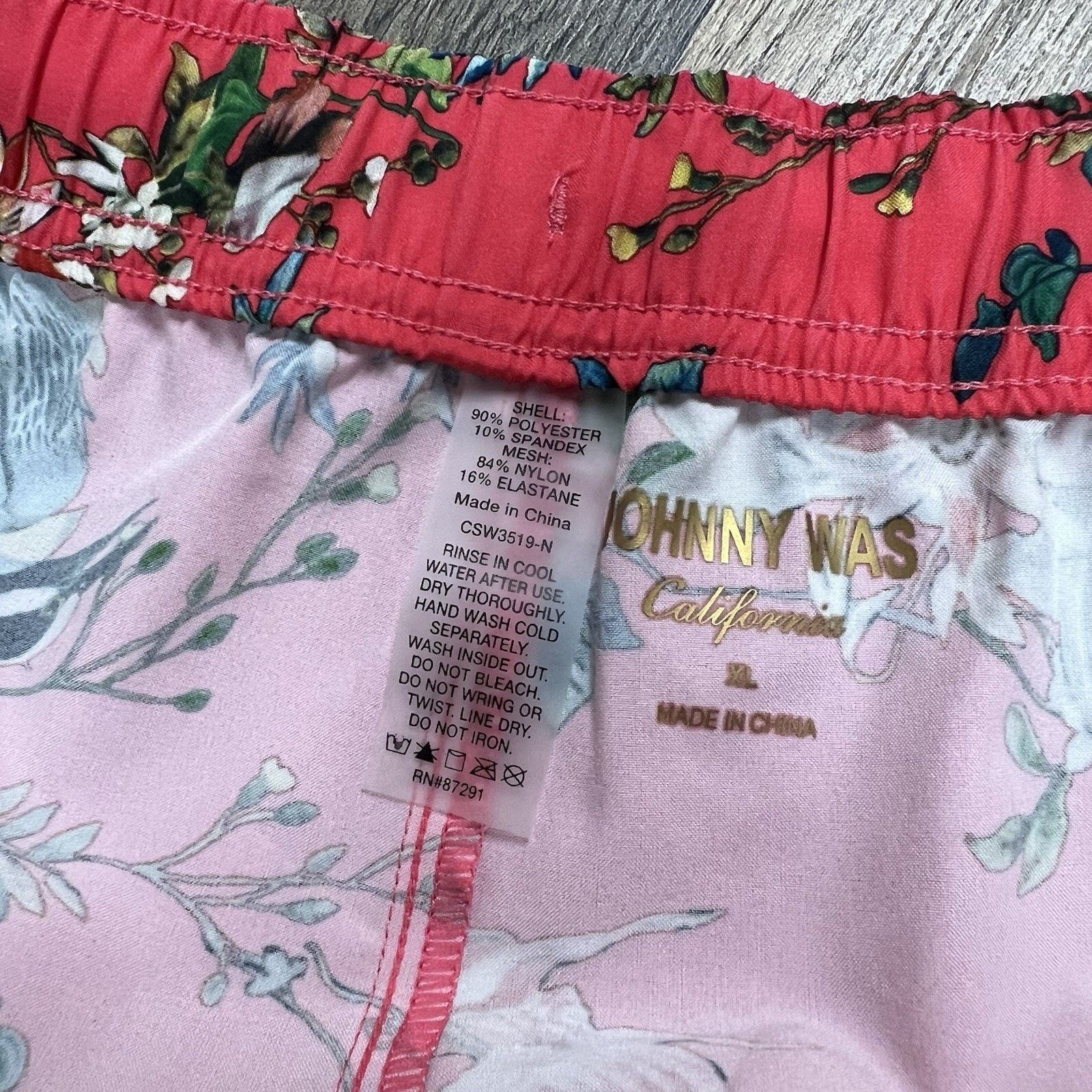 Johnny Was NWOT Johnny Was California Malakye XL Board Shorts 36” Size US 36 / EU 52 - 4 Thumbnail