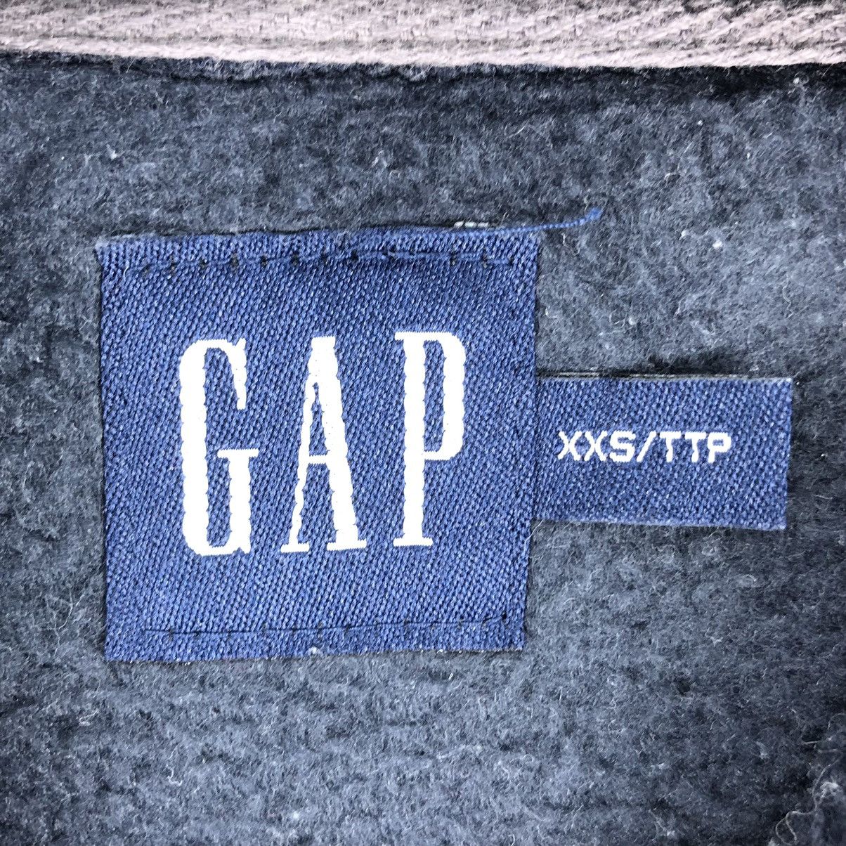 Gap Vintage Y2K GAP Big Logo Fleece Hoodie Pullover Size US XXS / EU 40 - 14 Thumbnail
