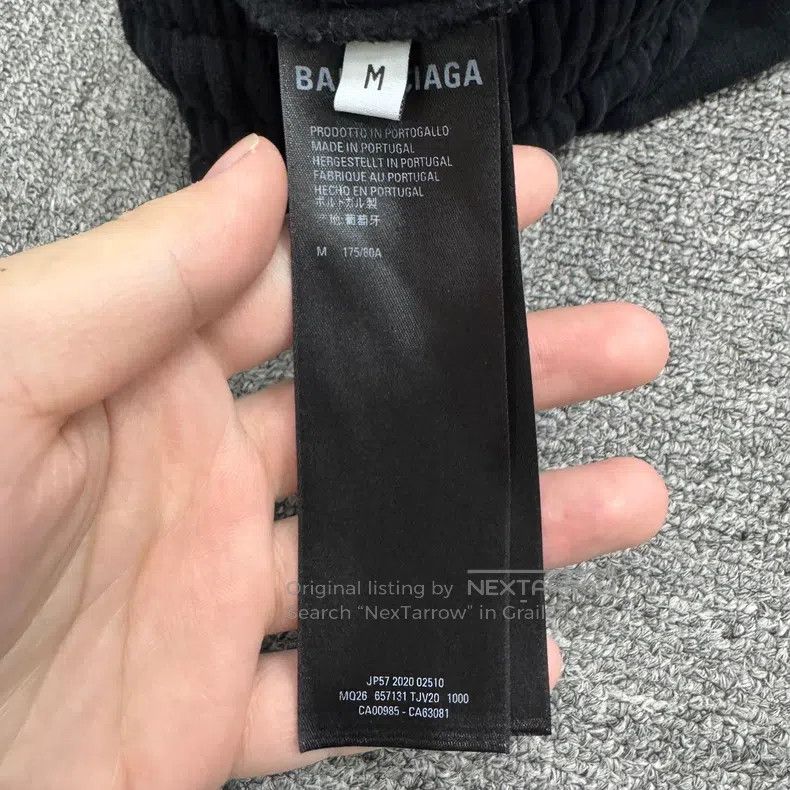 Balenciaga Balenciaga size M Side-Panelled Wide Leg Pants Size US 27 - 5 Thumbnail