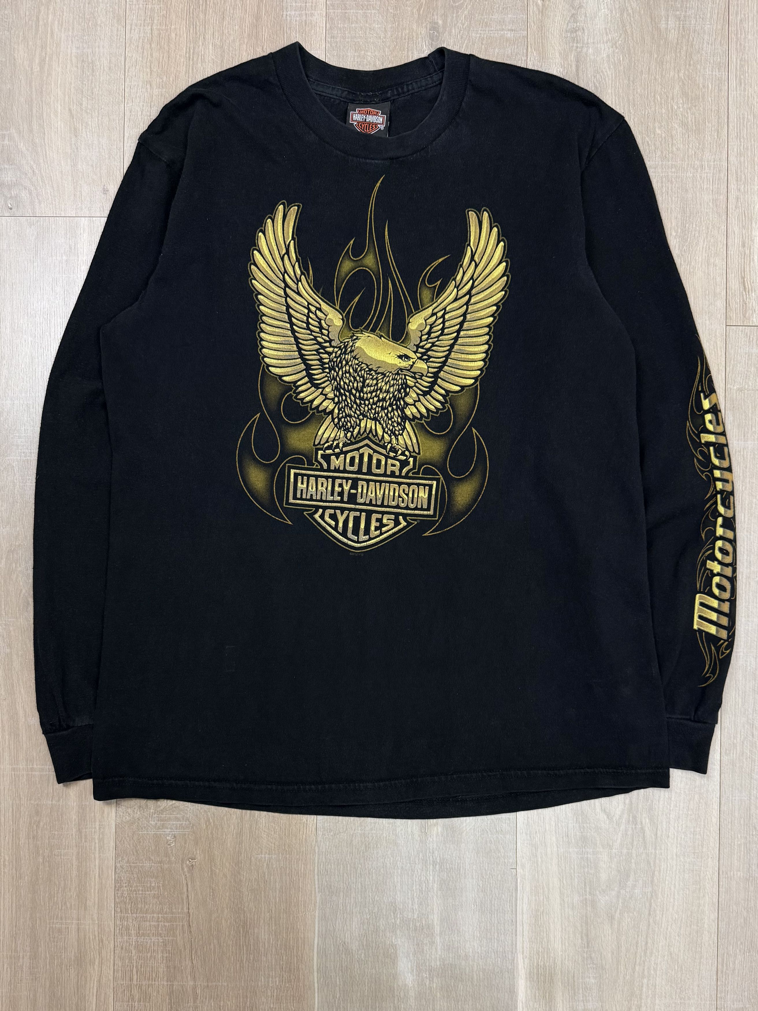 Harley Davidson Harley Davidson Eagles Durango Silverton Colorado Long Sleev Size US L / EU 52-54 / 3 - 2 Thumbnail