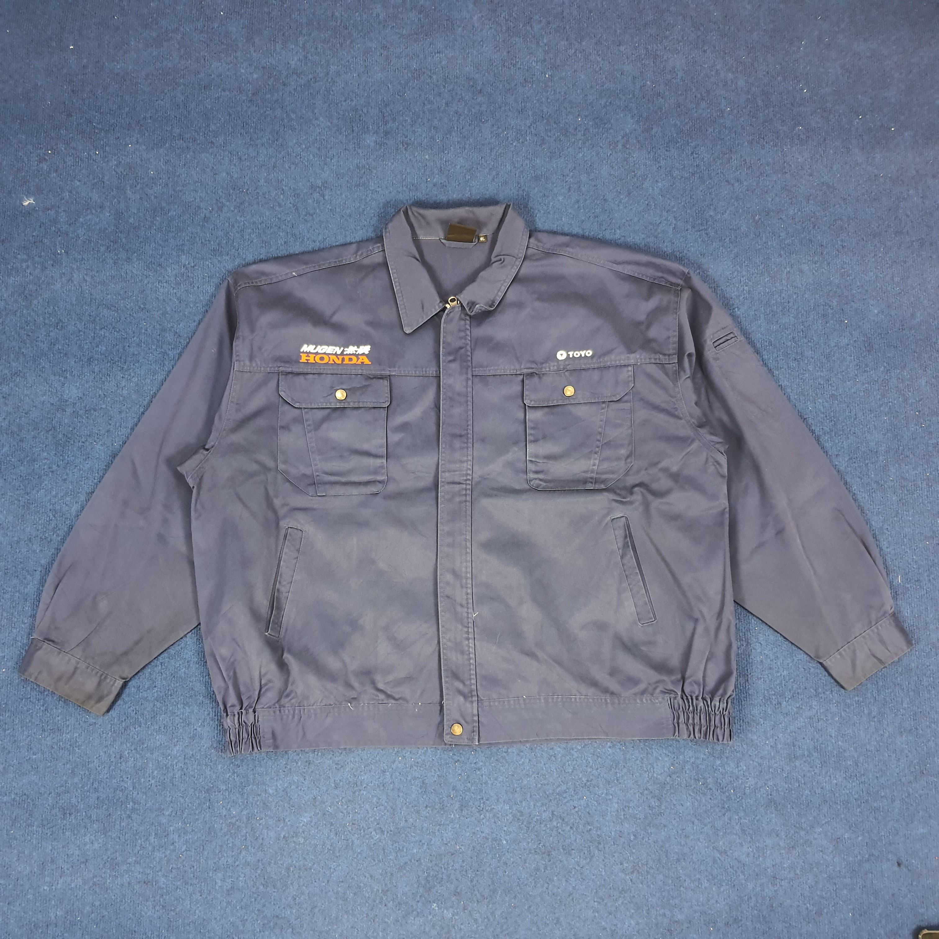 Japanese Brand × Vintage Vintage Mugen Honda Japanese Motorsports Racing Jacket Size US XXL / EU 58 / 5 - 3 Thumbnail