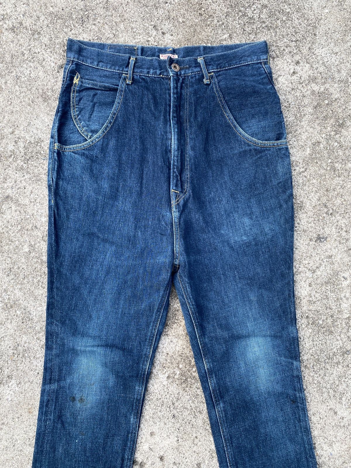 Kapital Kapital Japan Long Rise Buckle Back Jeans Size US 28 / EU 44 - 3 Thumbnail