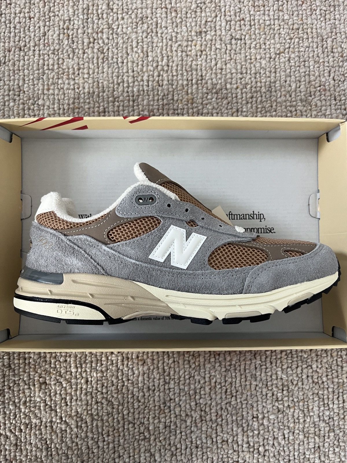Aime Leon Dore × New Balance Teddy Santis For New Balance Made in USA 993 Size US 8.5 / EU 41-42 - 9 Thumbnail