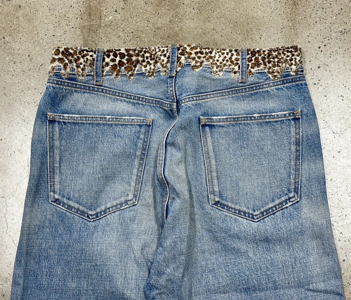 Celine Celine 23ss Leopard Wesley Jeans size 31 Size US 31 - 7 Thumbnail