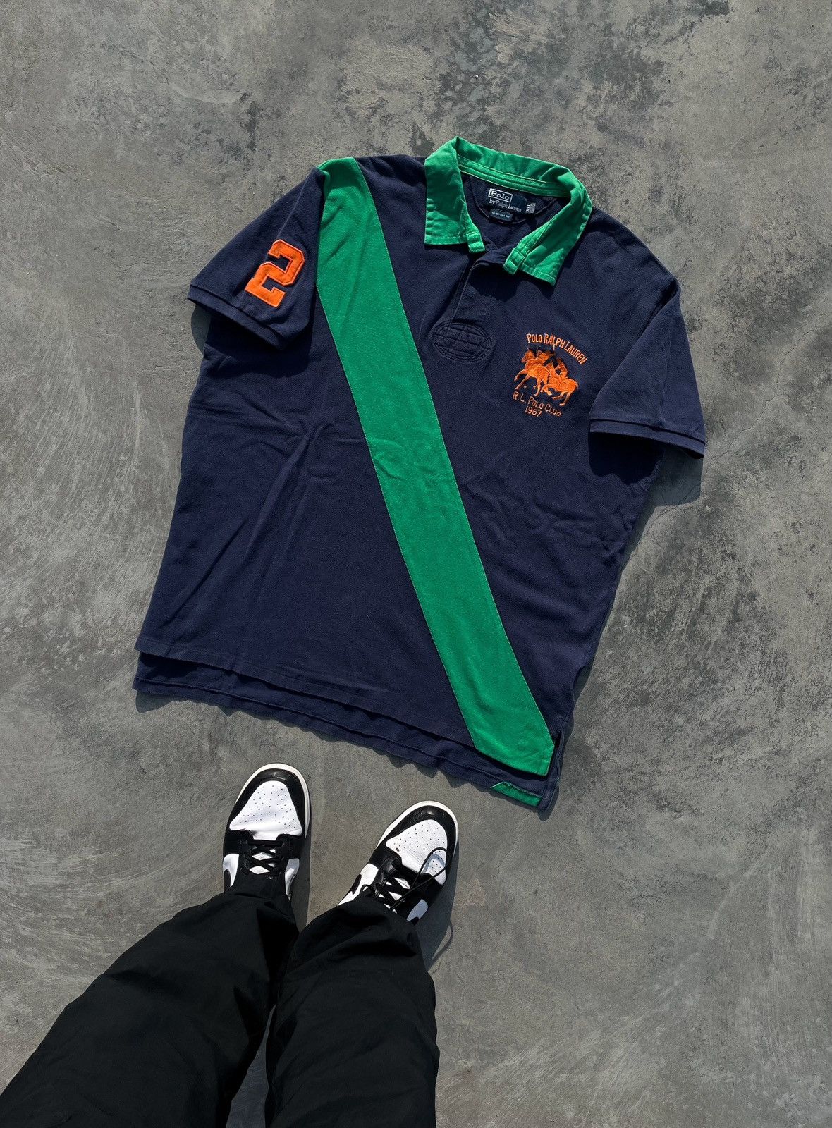 Rugby Ralph Lauren VINTAGE POLO RALPH LAUREN SUMMER CLASSIC BIG PONY shirt Y2K Size US XL / EU 56 / 4 - 1 Thumbnail