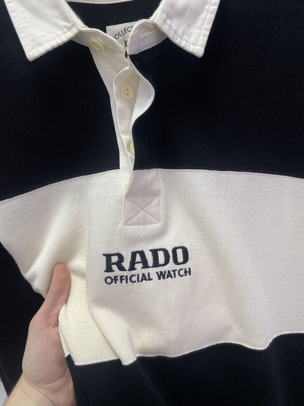 Designer × Vintage Vintage ATP Tour Rado Long Sleeve Rugby Size US L / EU 52-54 / 3 - 7 Thumbnail
