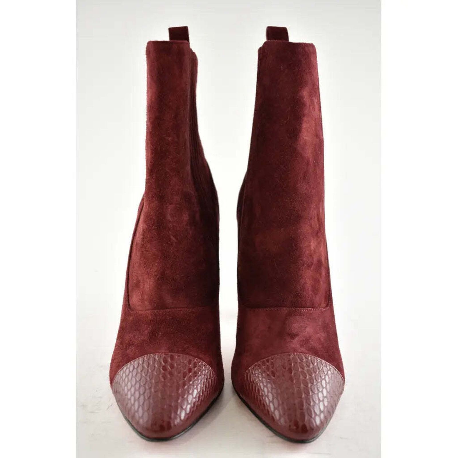 Christian Louboutin Christian Louboutin Me In The 90S 100 Tanin Red Suede Size US 7 / IT 37 - 6 Thumbnail